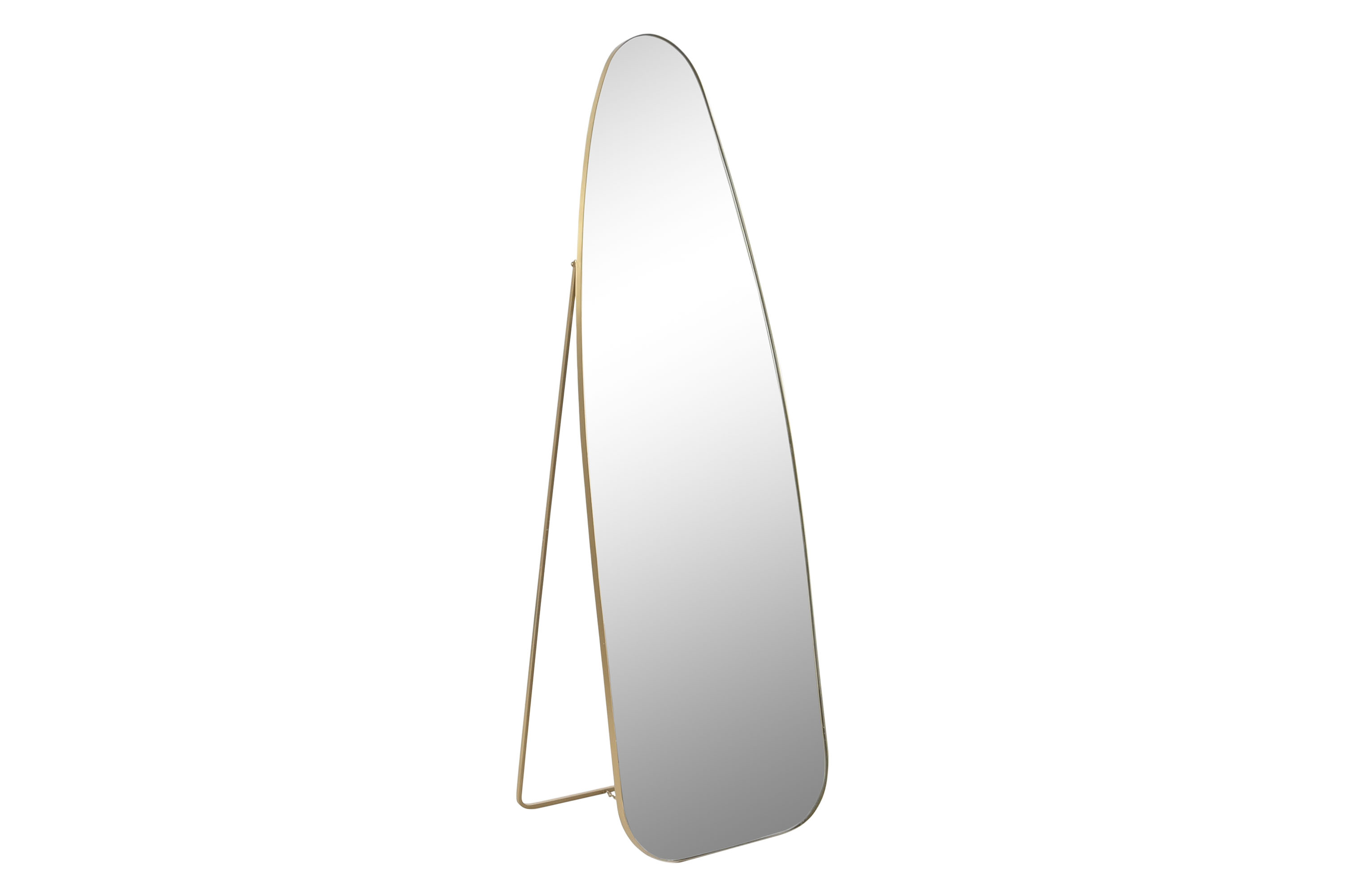 ESPEJO VESTIDOR HIERRO CRISTAL 55X47,5X165 DORADO