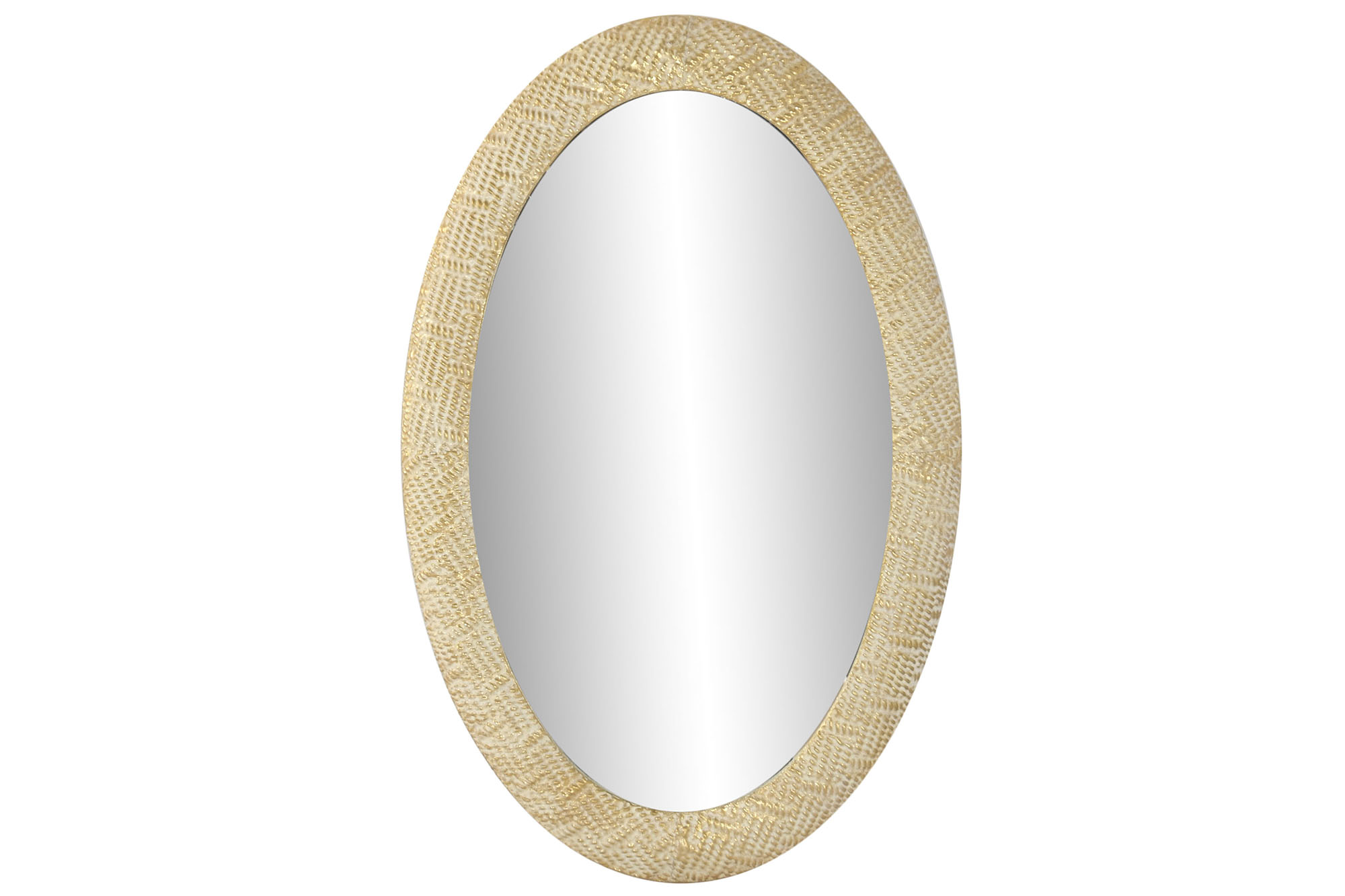 ESPEJO METAL 66X4,5X104 DORADO BLANCO