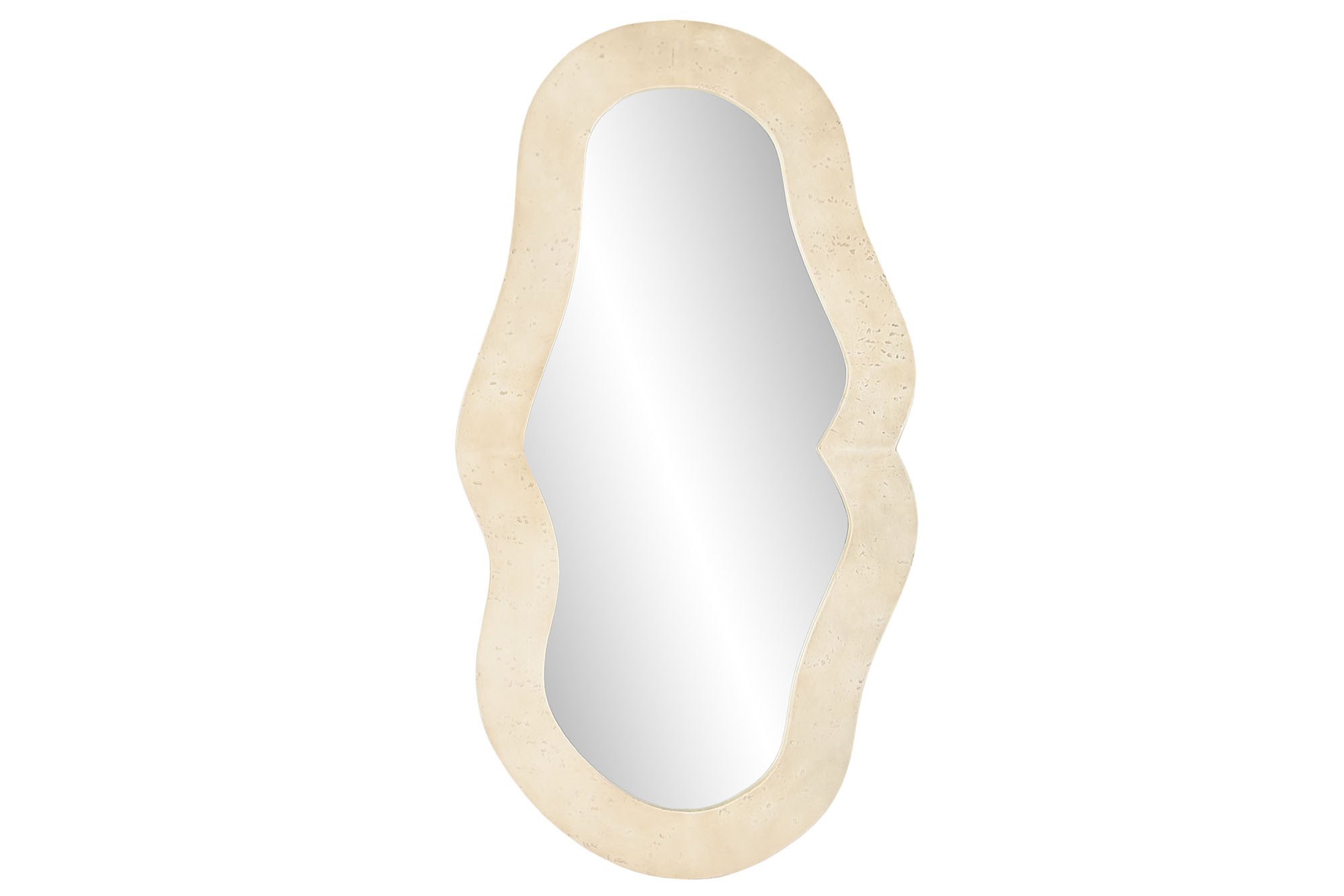 ESPEJO MDF PIEDRA 66X3X119 MODERNO RUGOSO GRIS