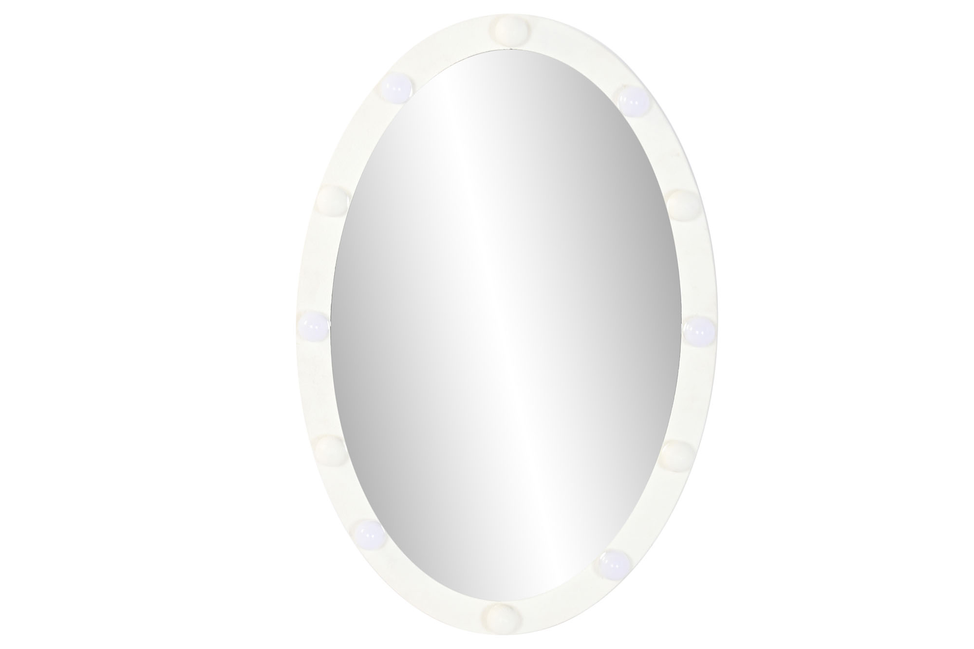 ESPEJO LED METAL 61,5X7,5X91 BOMBILLAS BLANCO