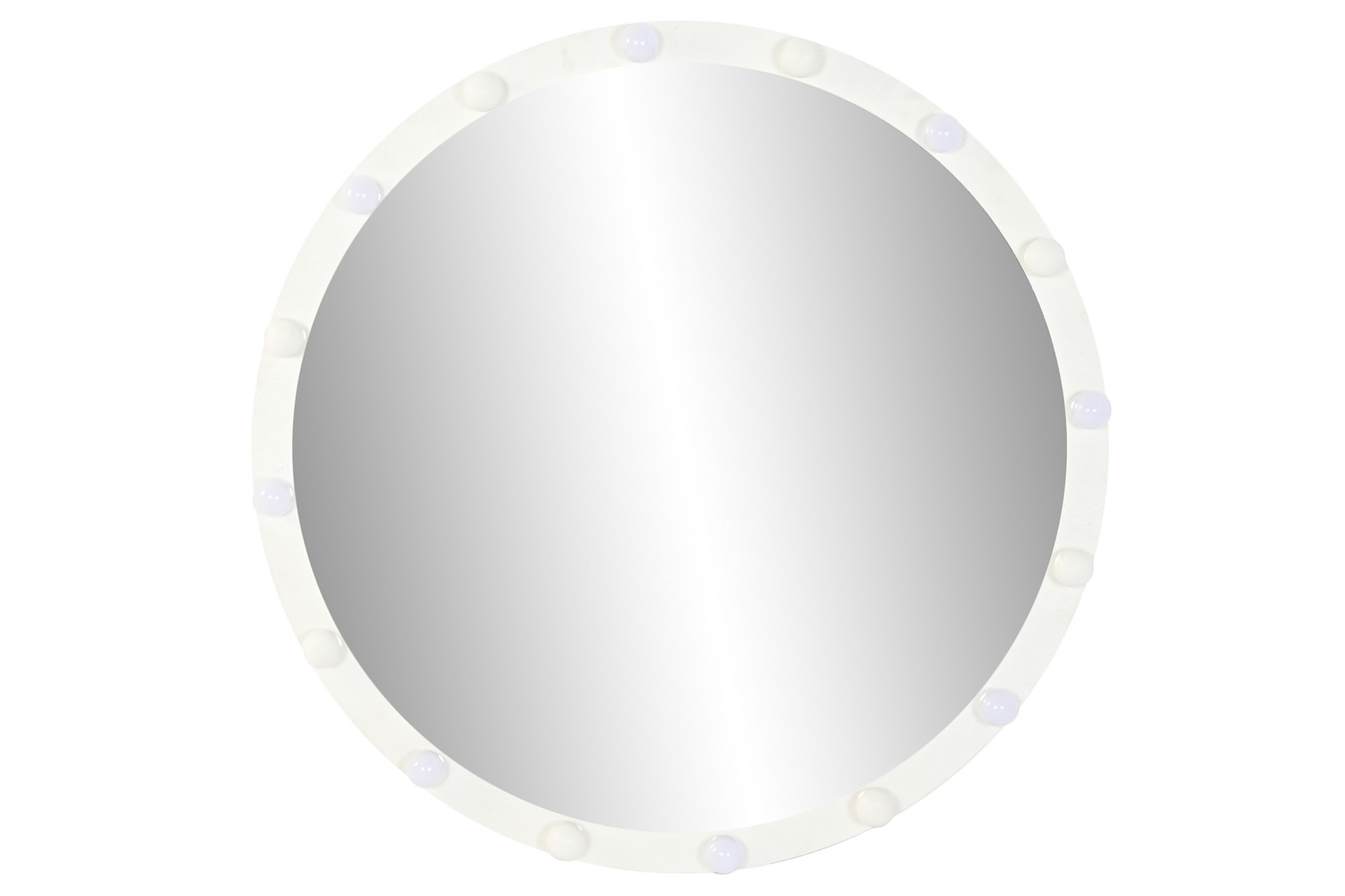 ESPEJO LED METAL 100X7,5X100 BOMBILLAS BLANCO