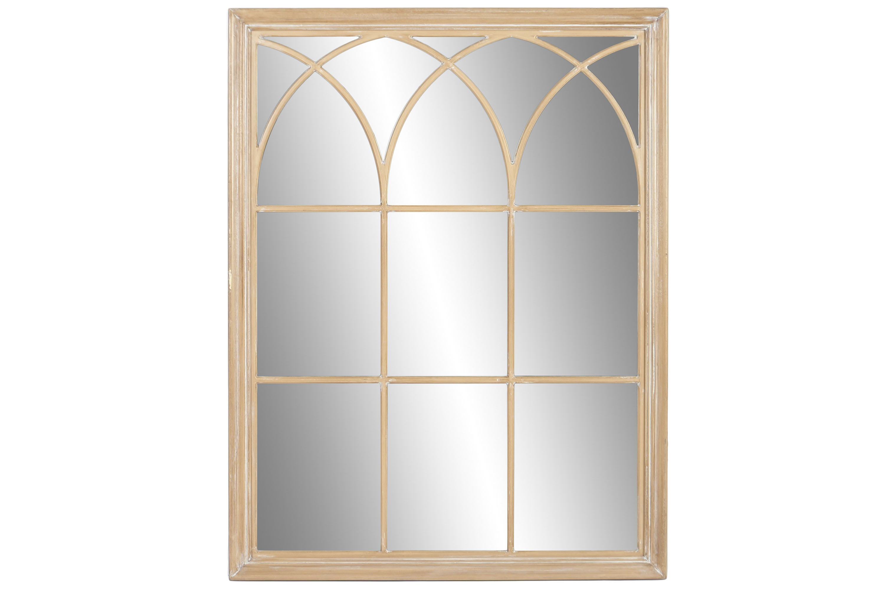 ESPEJO PAULOWNIA CRISTAL 97X4X127 VENTANA NATURAL