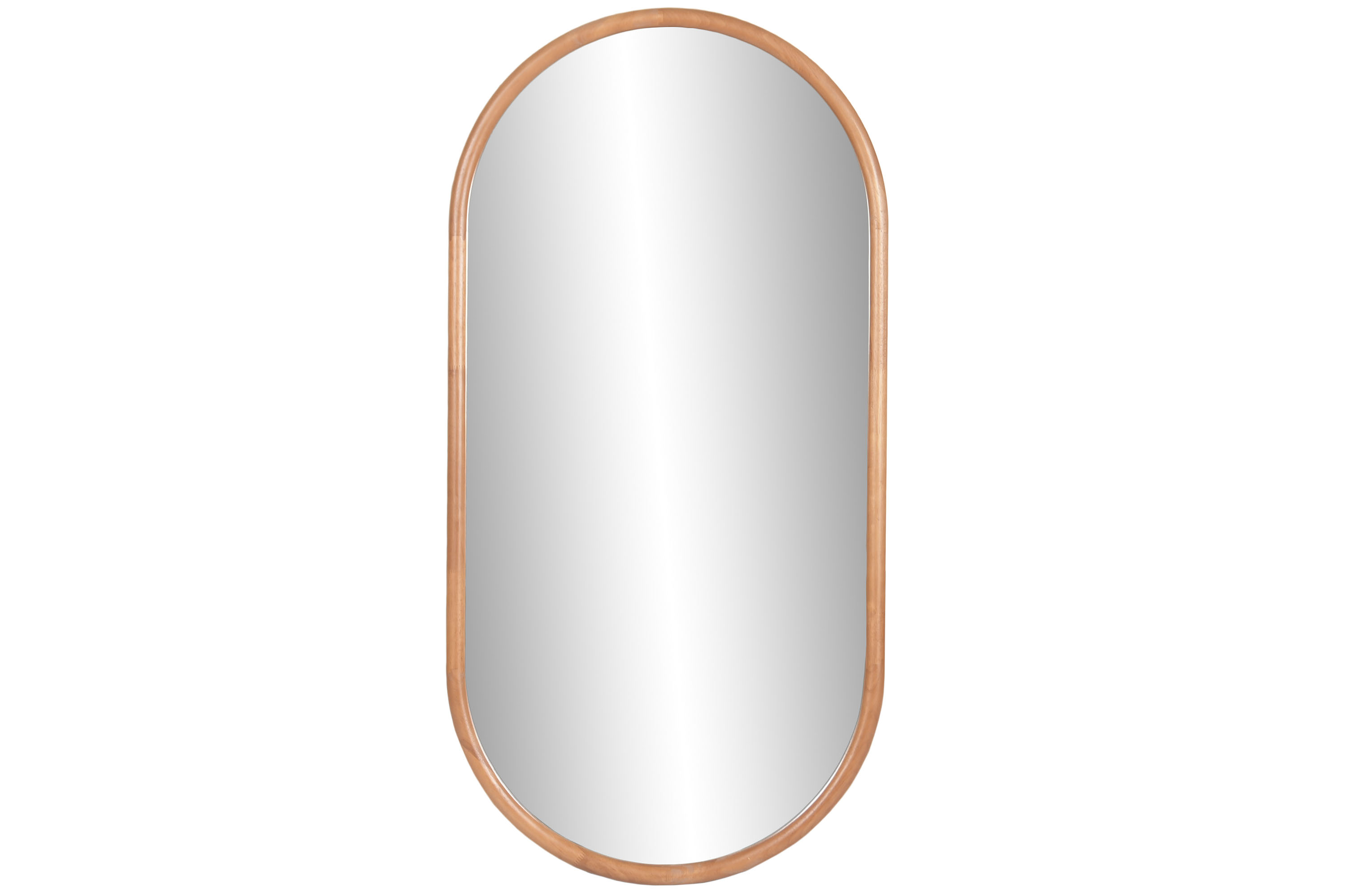 ESPEJO HEVEA / RUBBERWOOD 55X2,5X110 OVALADO