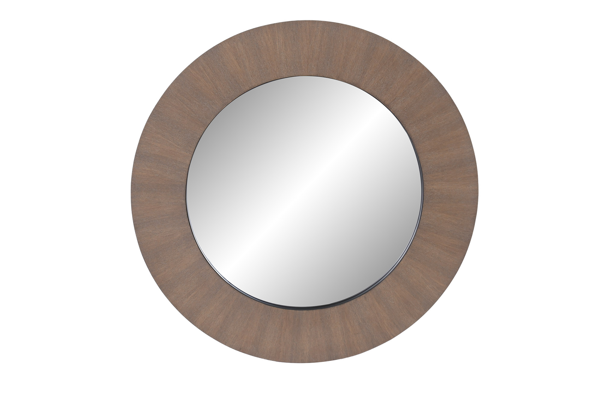 ESPEJO ABETO MDF 91X4,5X91 MARRON