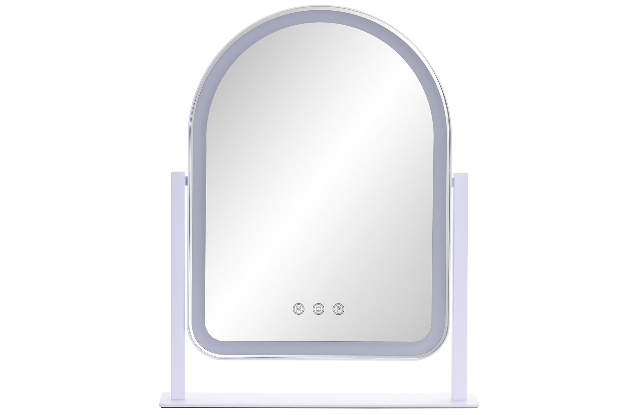 ESPEJO LED CRISTAL 35X7X44 TACTIL BLANCO
