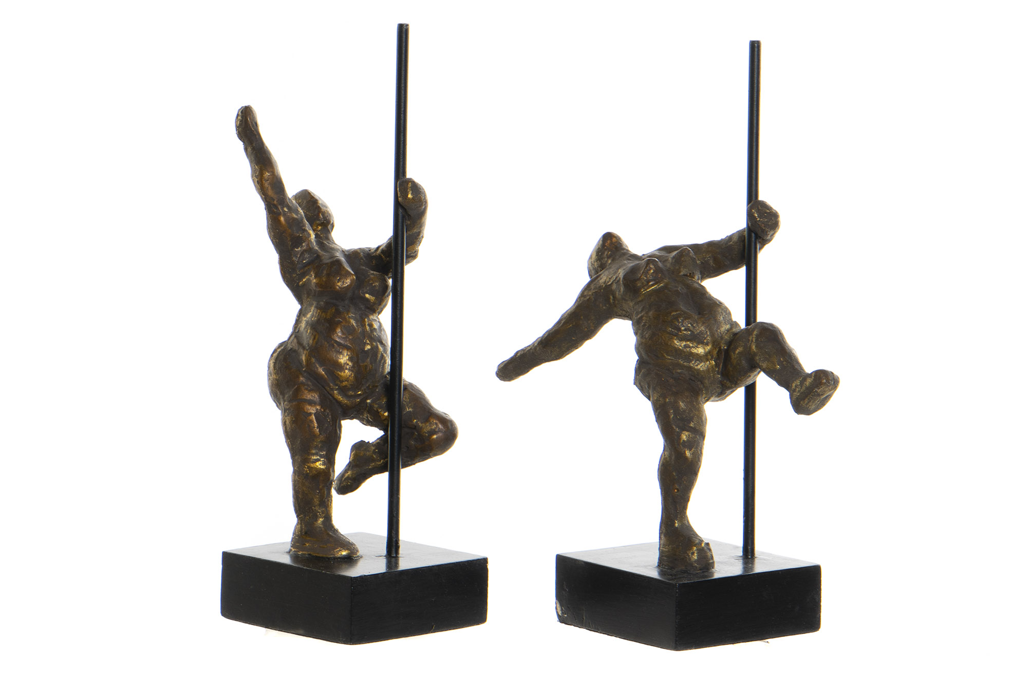 FIGURA ALUMINIO MANGO 20X10X31 BAILARINA 2 SURT.