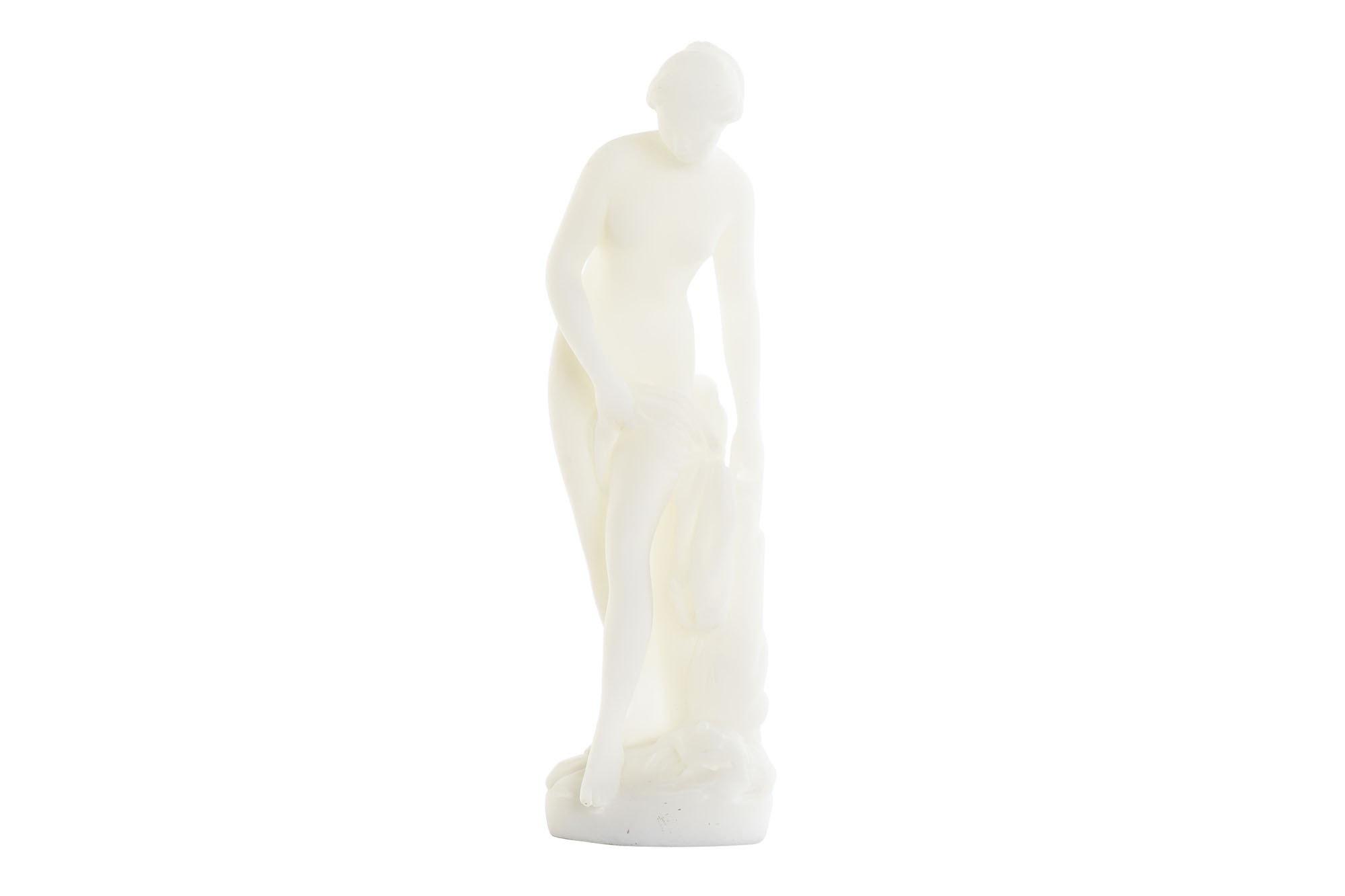 FIGURA RESINA 13,5X10,5X33,5 CLASICO BLANCO