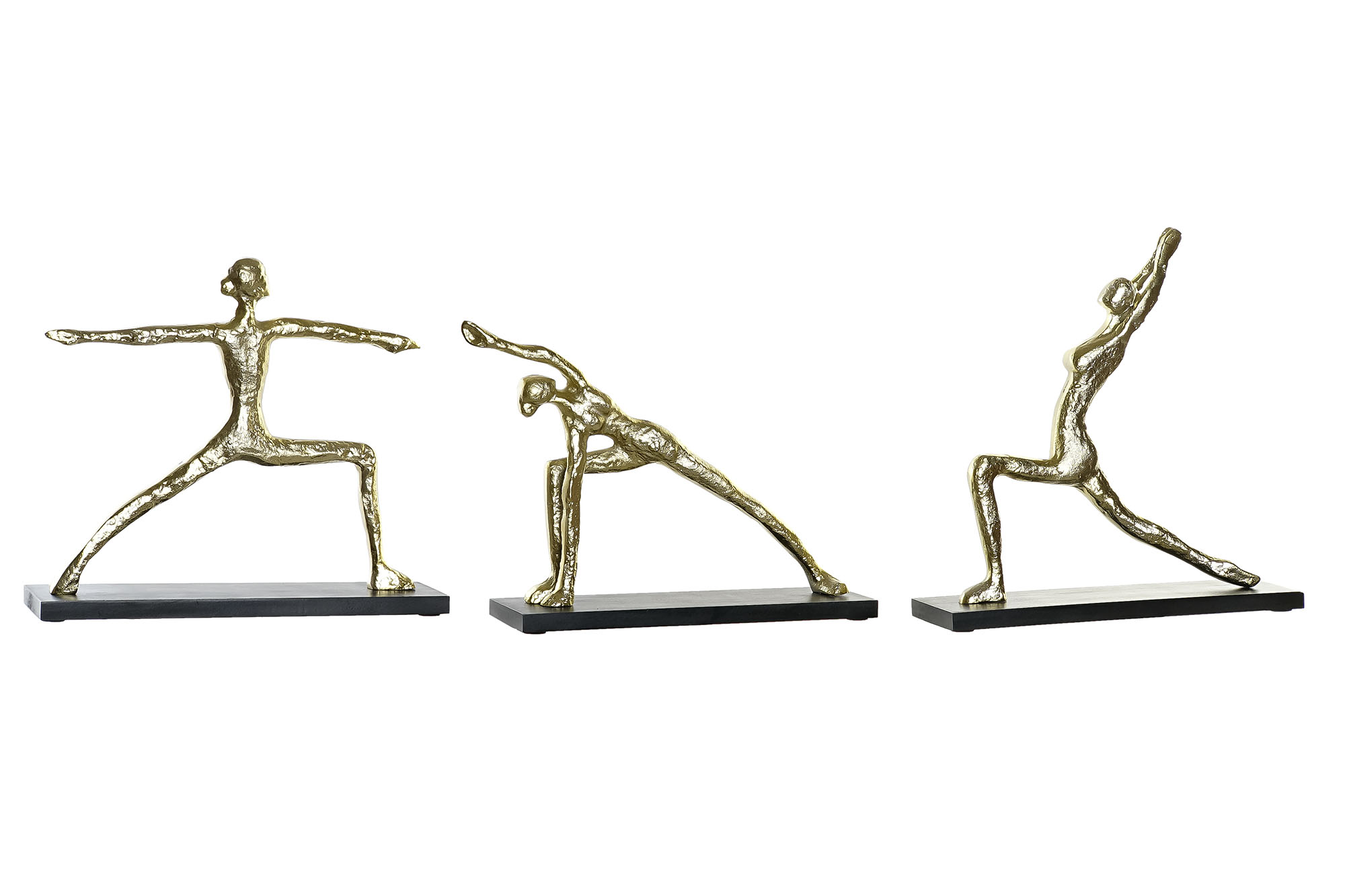 FIGURA ALUMINIO MDF 33X10X35 YOGA 3 SURT.