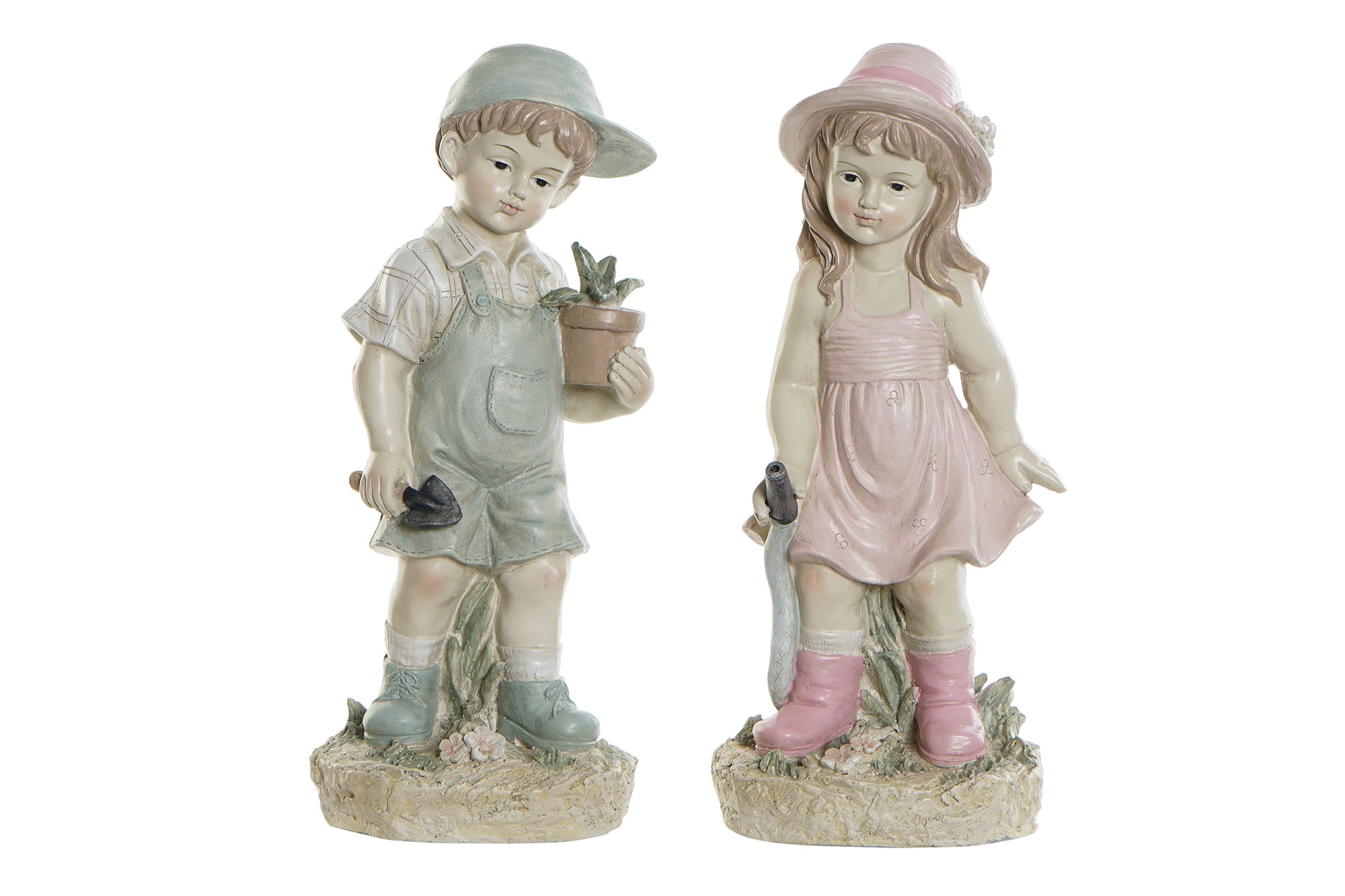 FIGURA RESINA 18X15X41 NIÑO 2 SURT.
