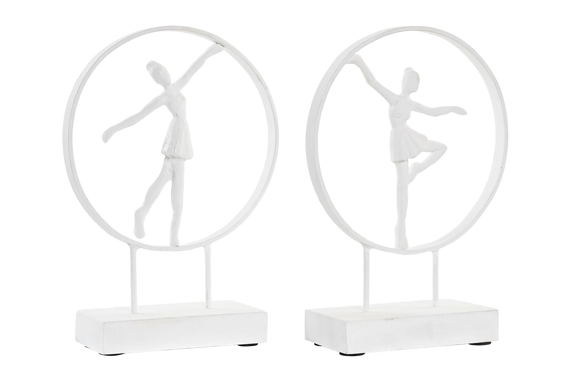 FIGURA ALUMINIO MANGO 23X9X33 BAILARINA 2 SURT.