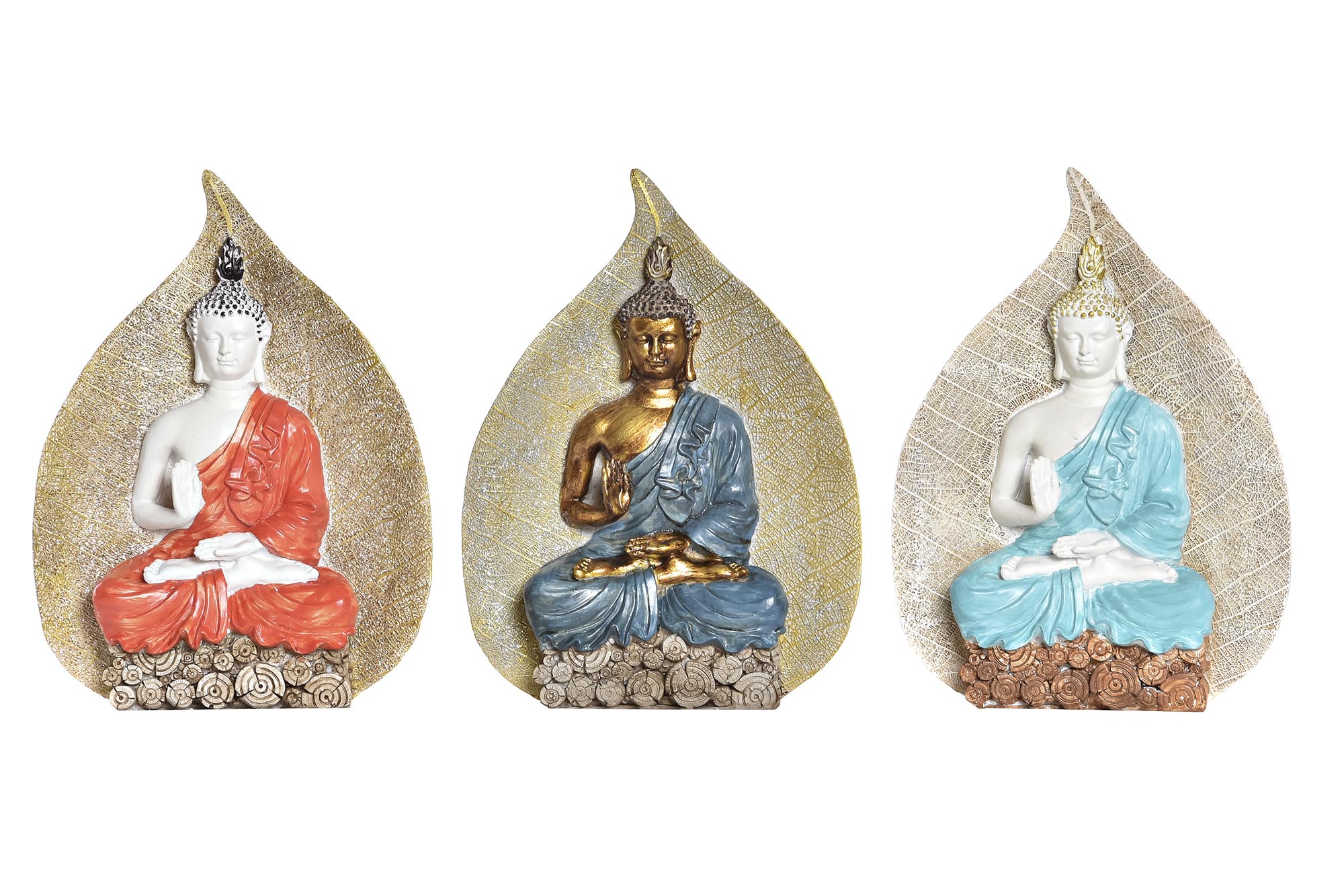 FIGURA RESINA 15,5X5X20,7 BUDA 3 SURT.