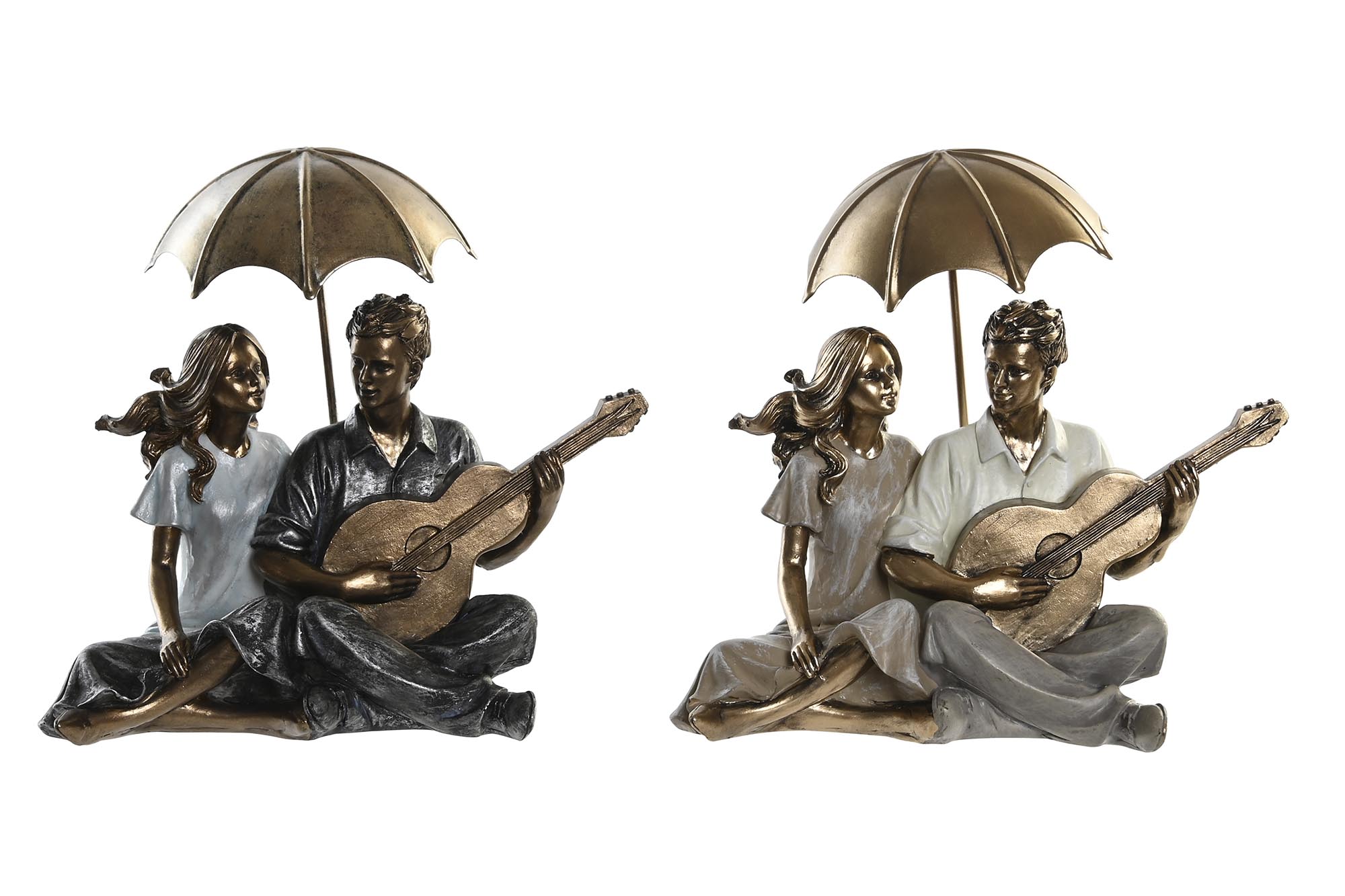 FIGURA RESINA 18X11X17 PAREJA 2 SURT.