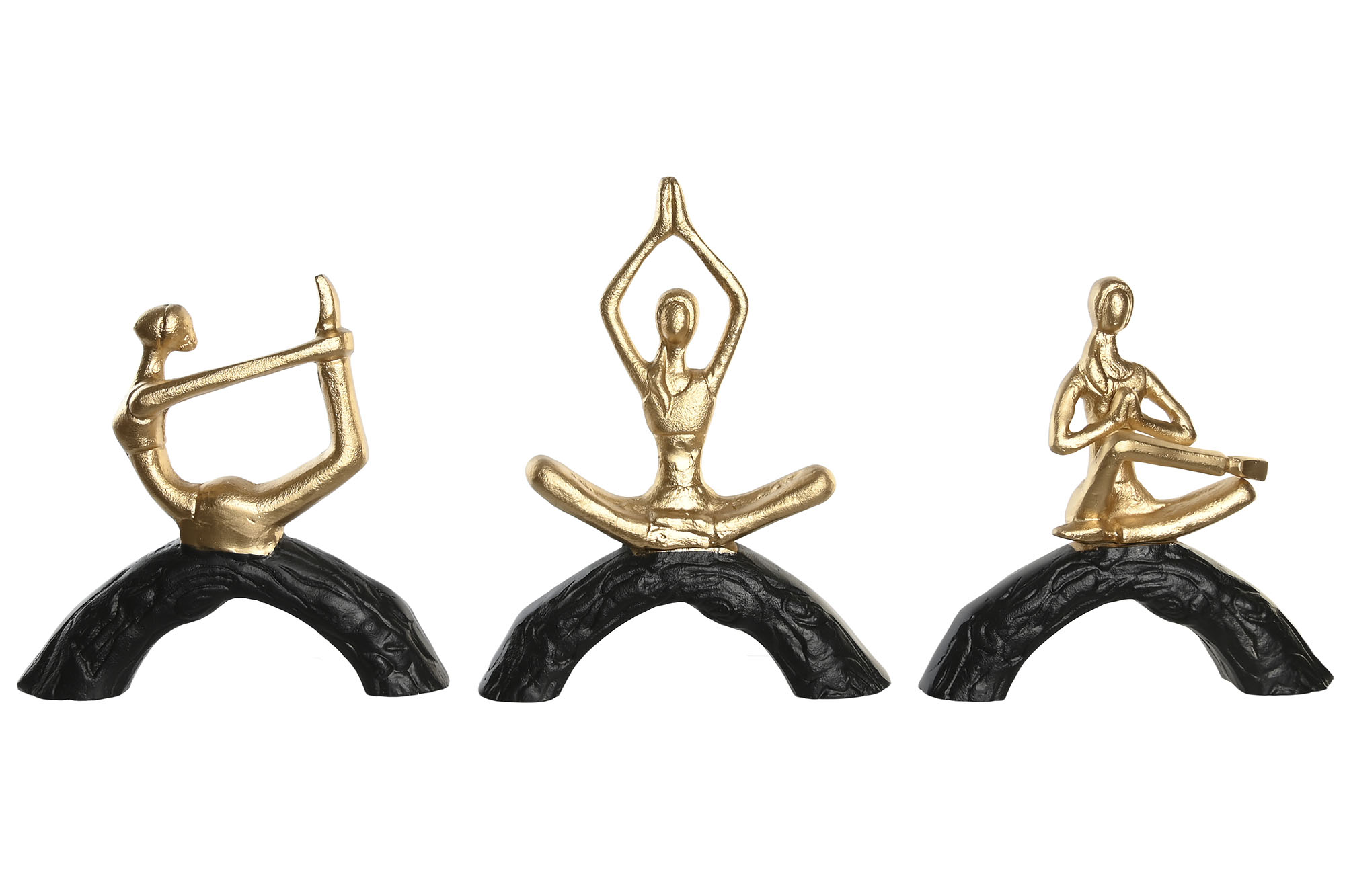 FIGURA ALUMINIO 28X7X35 YOGA 3 SURT.