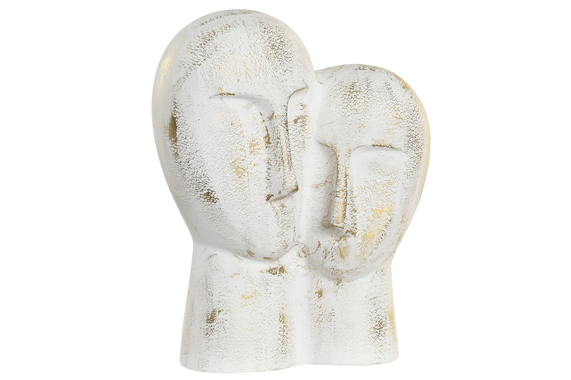 FIGURA ALUMINIO 23X10X30 CARAS BLANCO