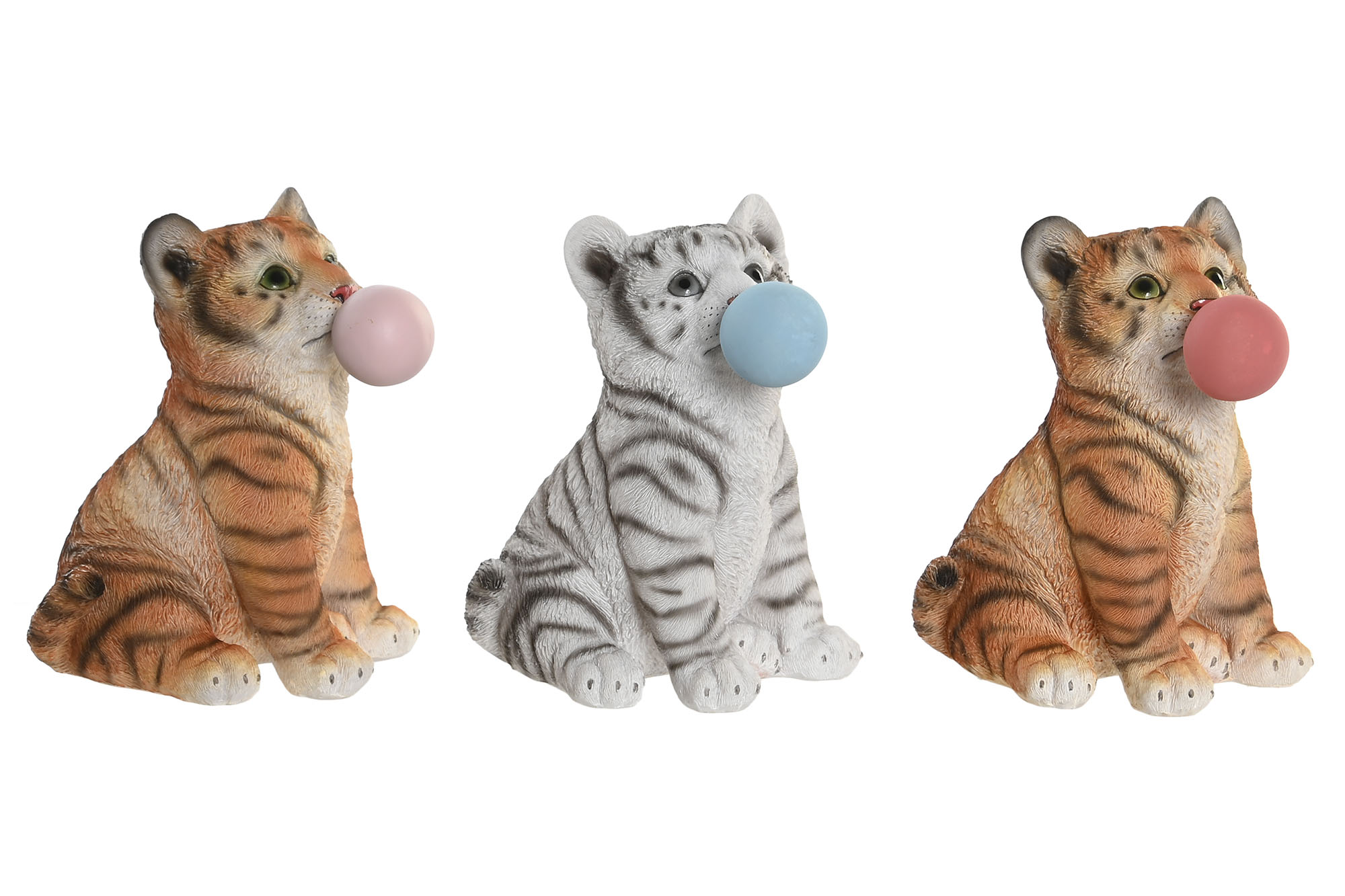 FIGURA RESINA 13,5X11X15 GATO 3 SURT.