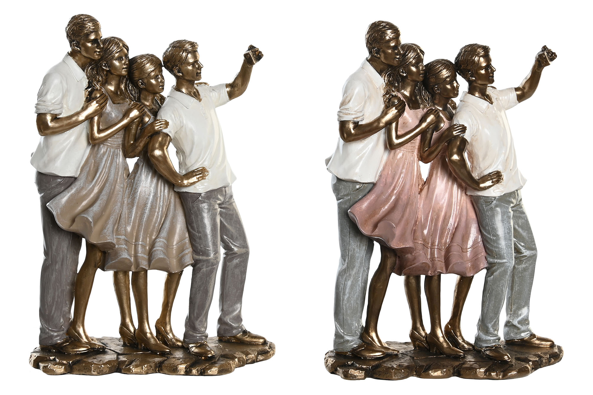 FIGURA RESINA 18X10X25 FAMILIA 2 SURT.