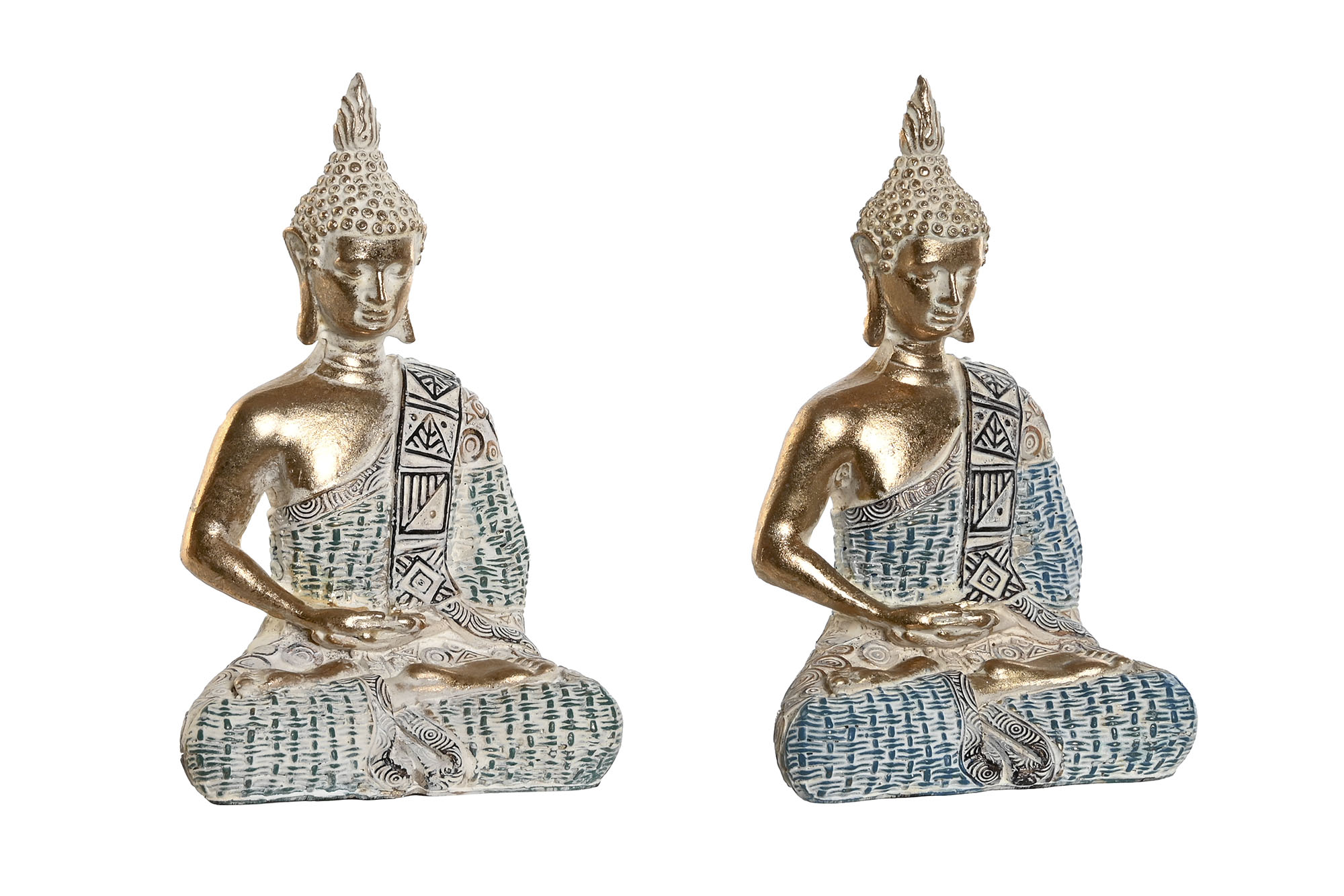 FIGURA RESINA 9,5X6,5X16 BUDA DECAPE 2 SURT.