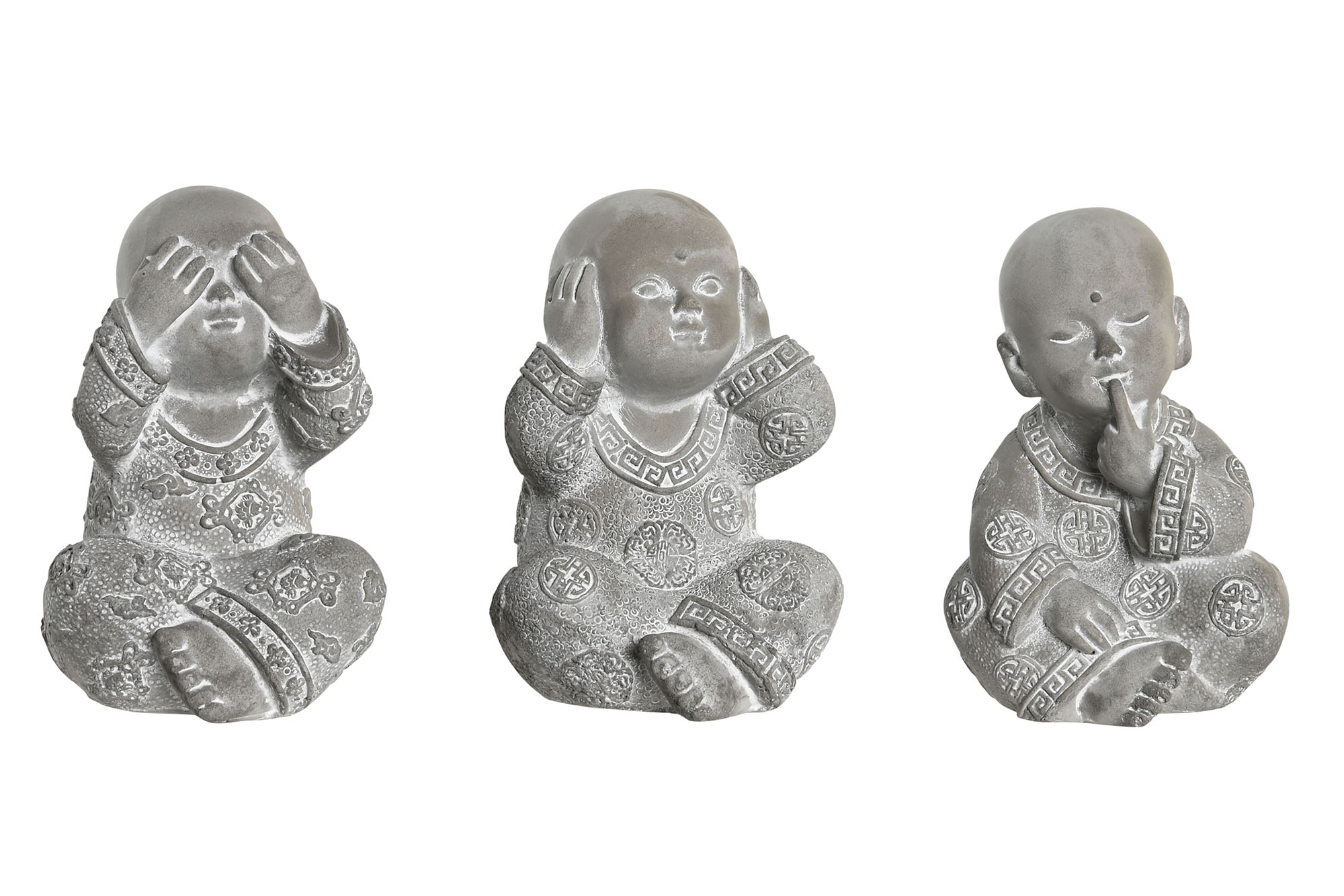 FIGURA CEMENTO 6,5X6,5X9,5 BUDA 3 SURT.