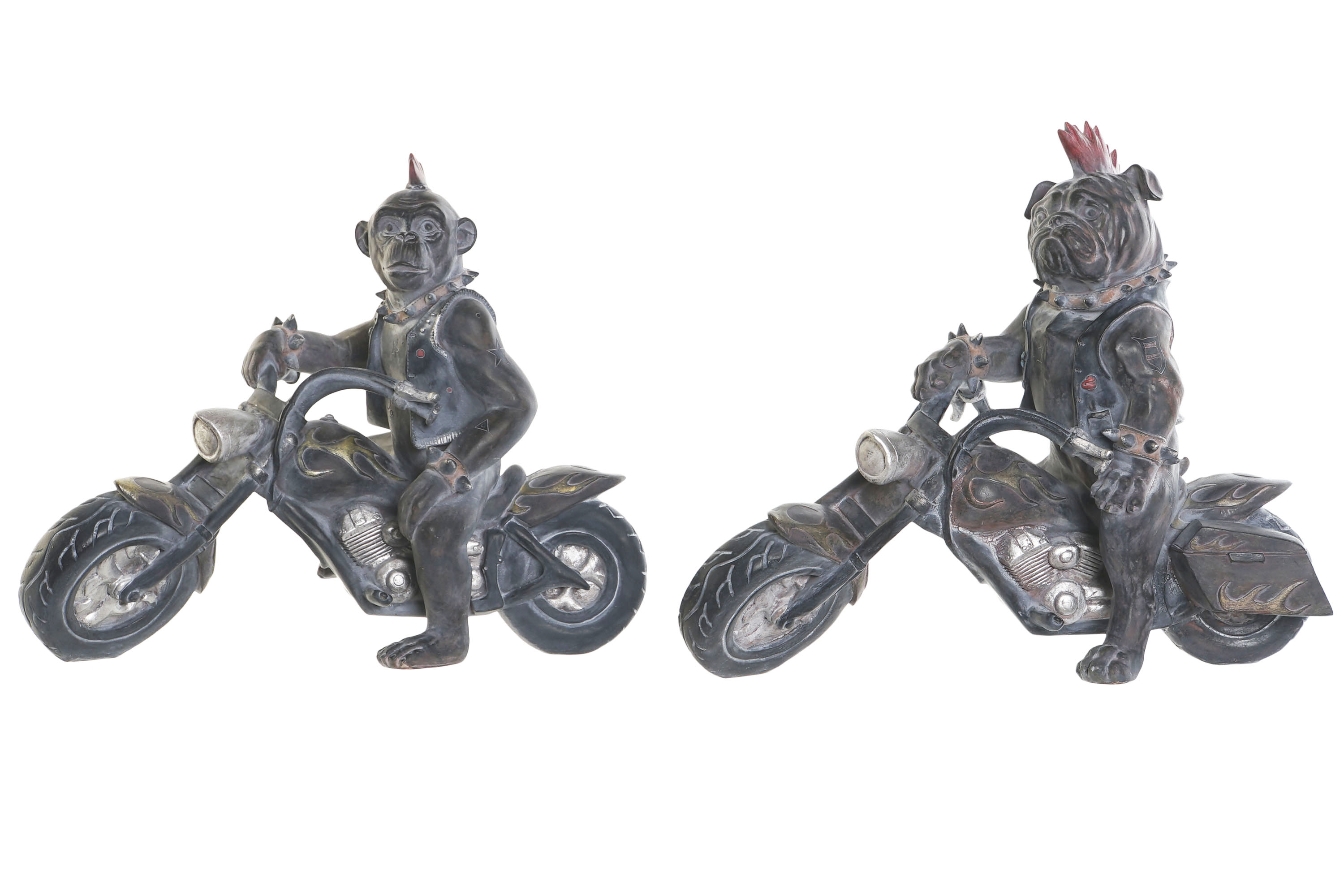 FIGURA RESINA 33X15X29 MOTERO 2 SURT.