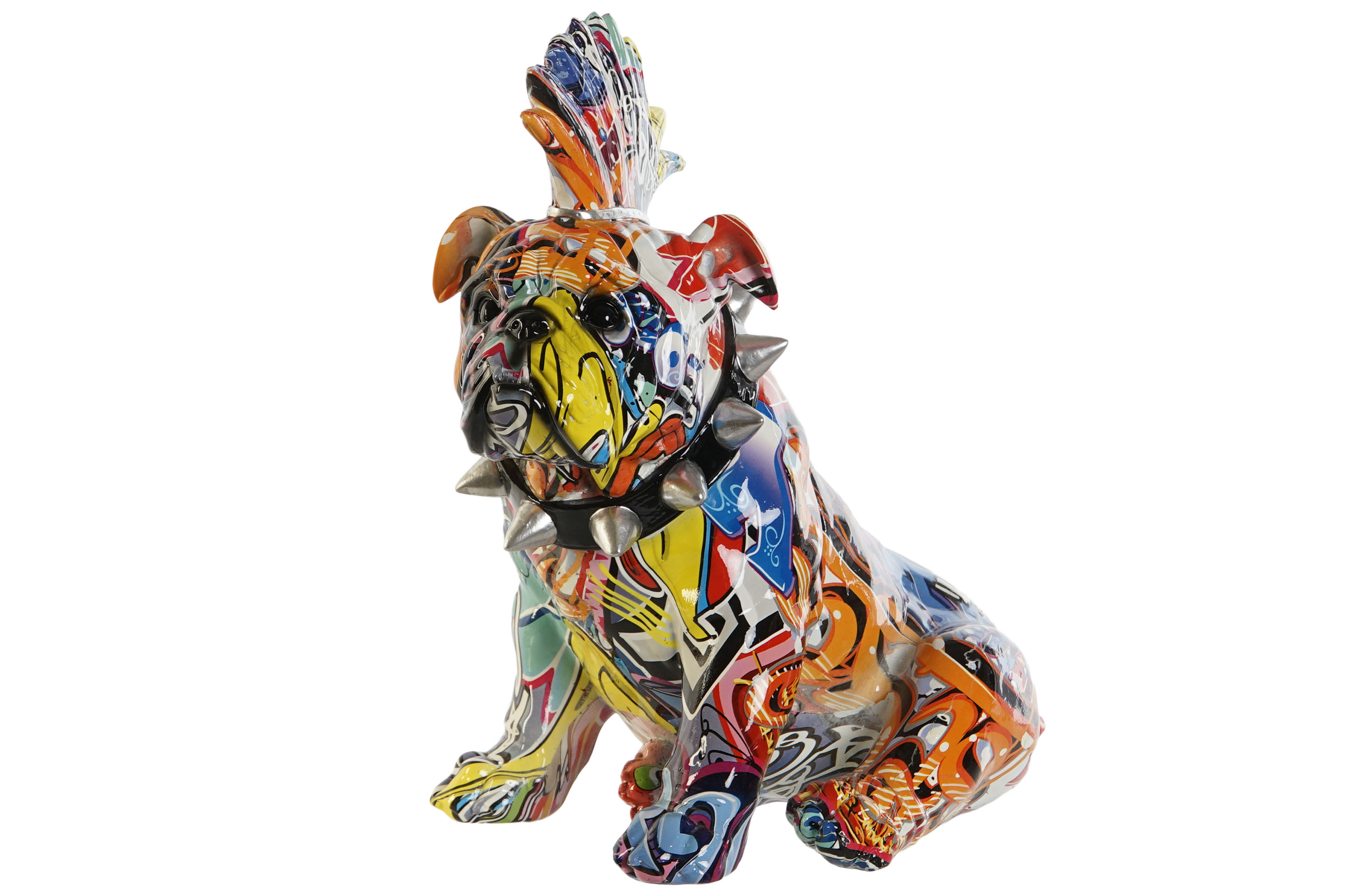 FIGURA RESINA 17X25X27 MULTICOLOR
