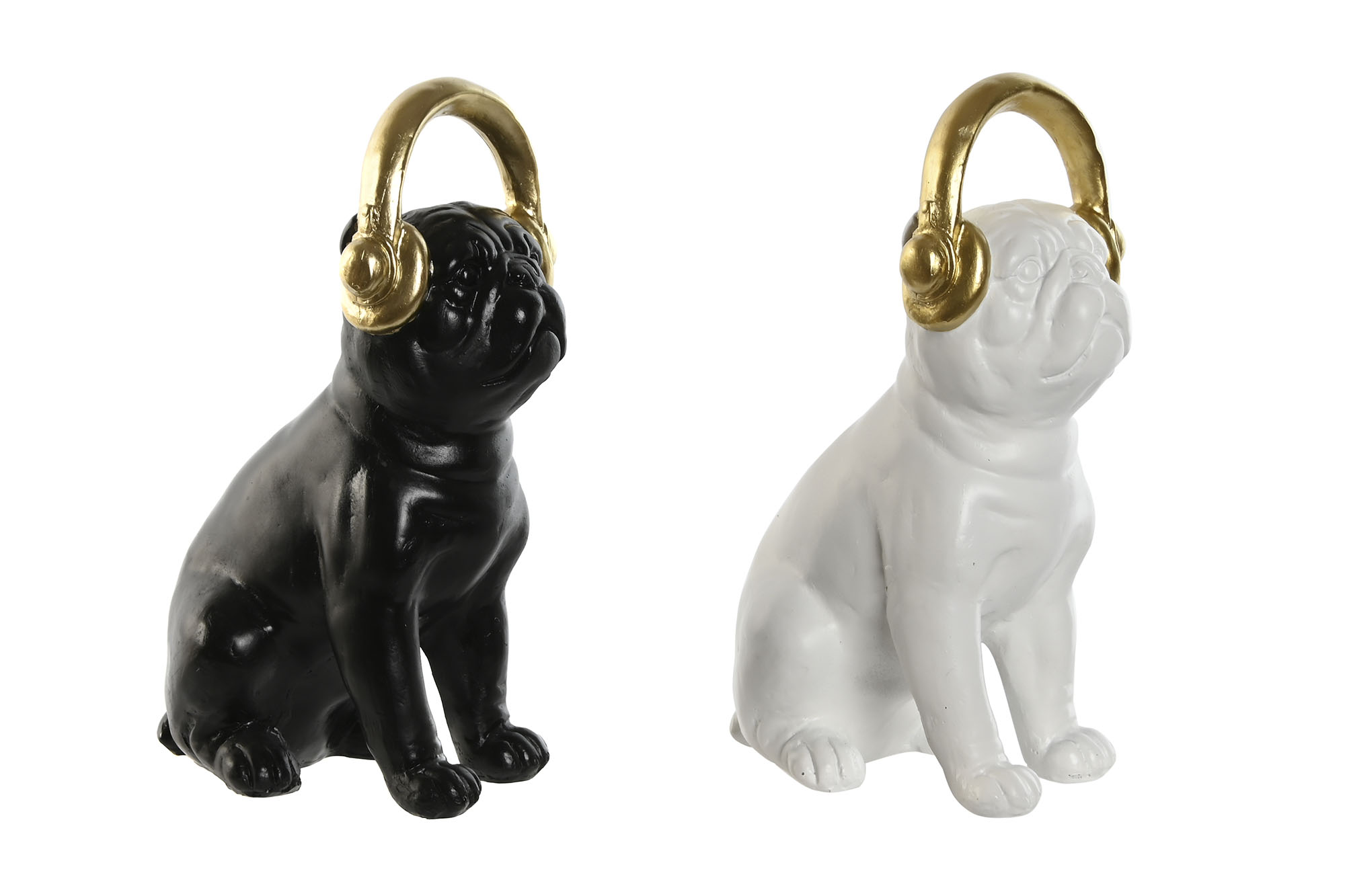 FIGURA RESINA 12X18X30 PERRO 2 SURT.