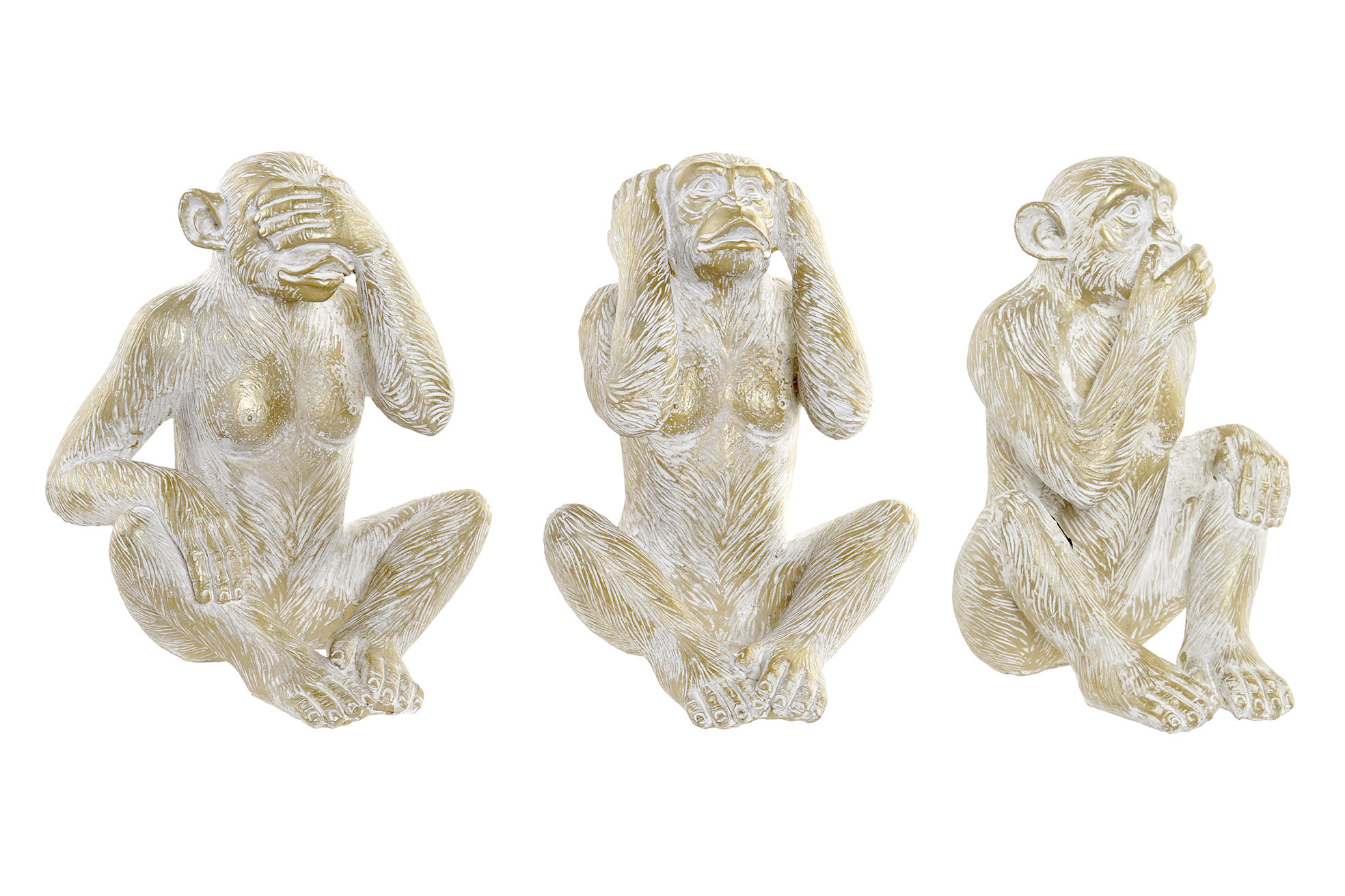 FIGURA RESINA 21X17X25 MONO 3 SURT.