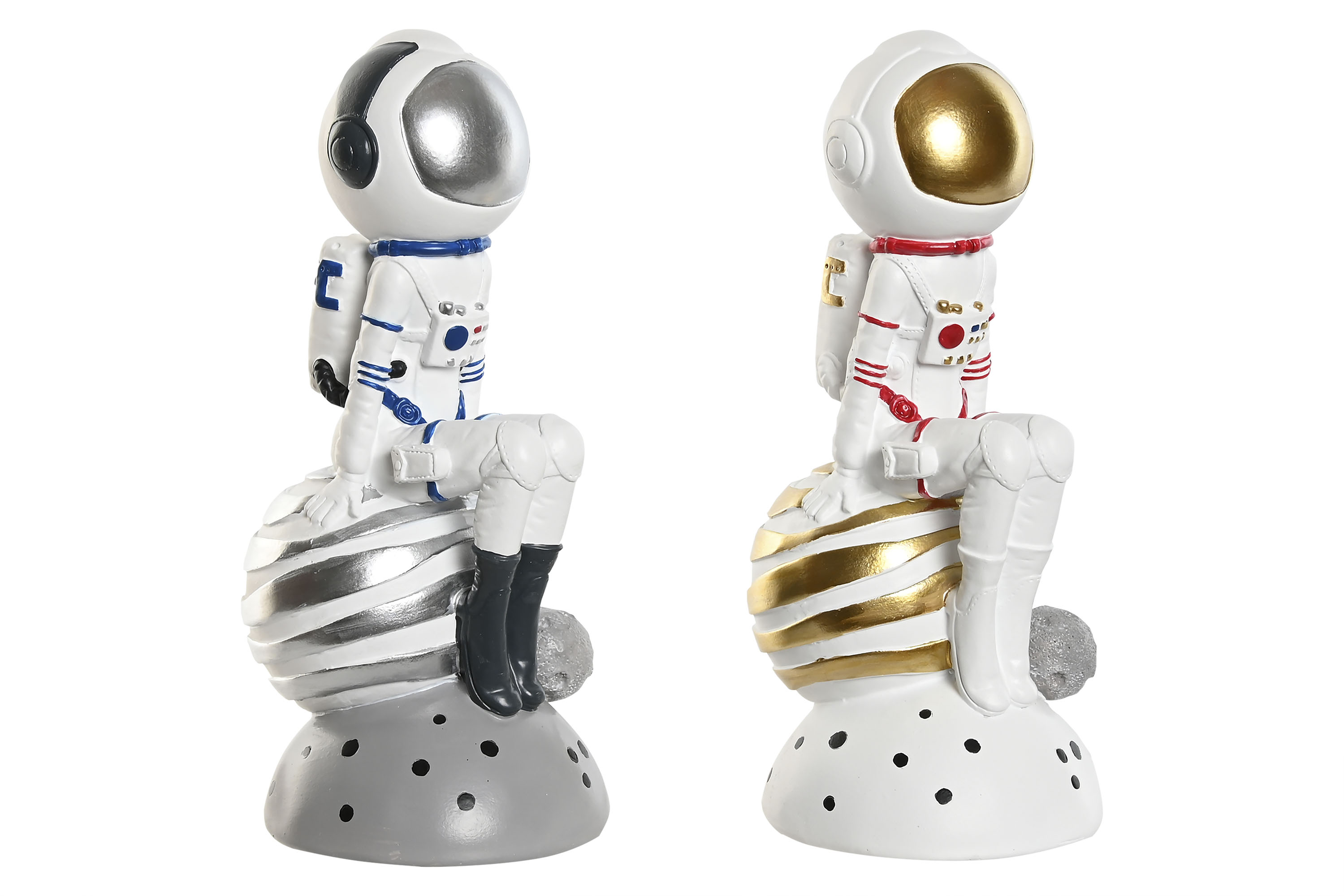 FIGURA RESINA 11X7X24 ASTRONAUTA 2 SURT.