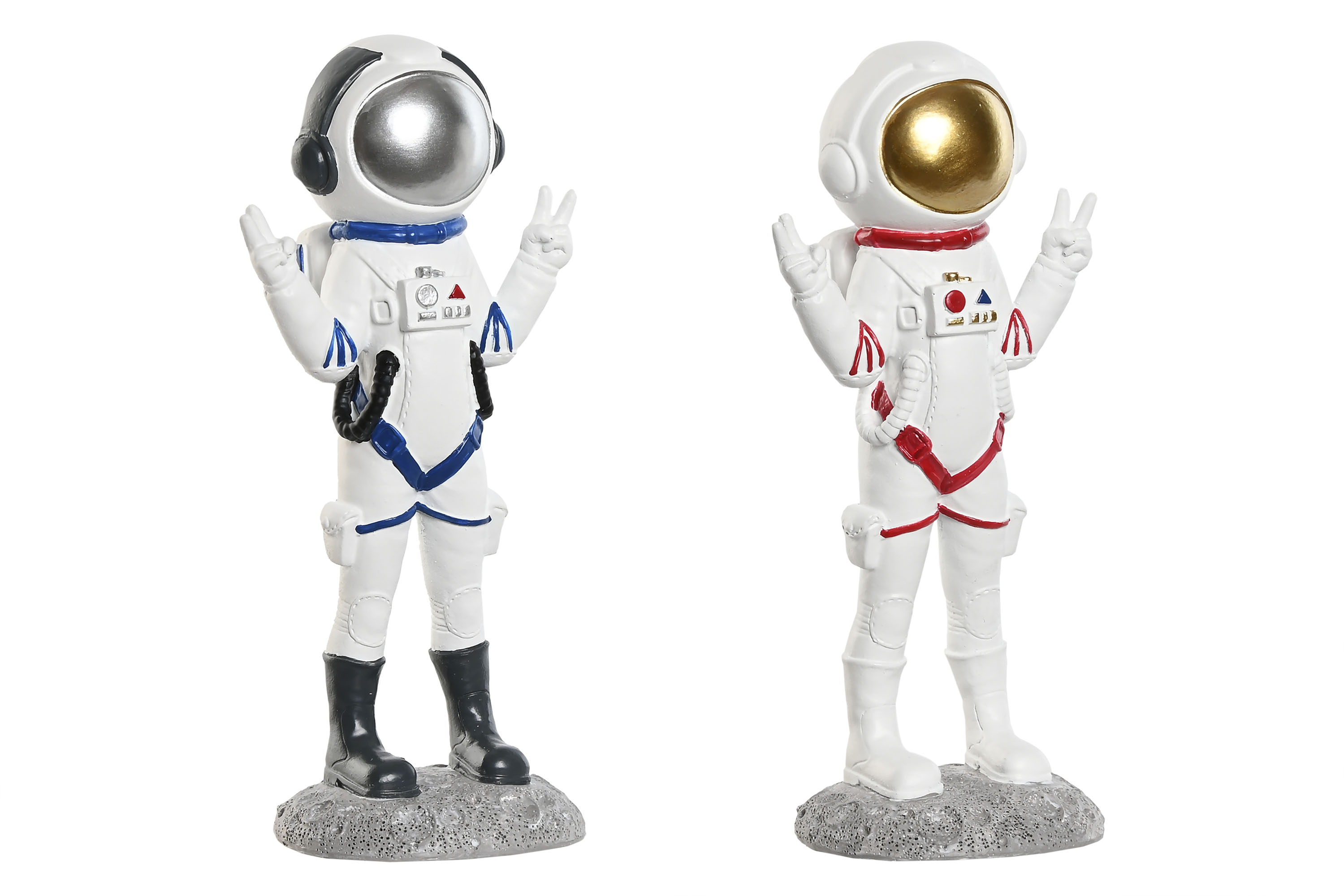 FIGURA RESINA 9X7X20 ASTRONAUTA 2 SURT.