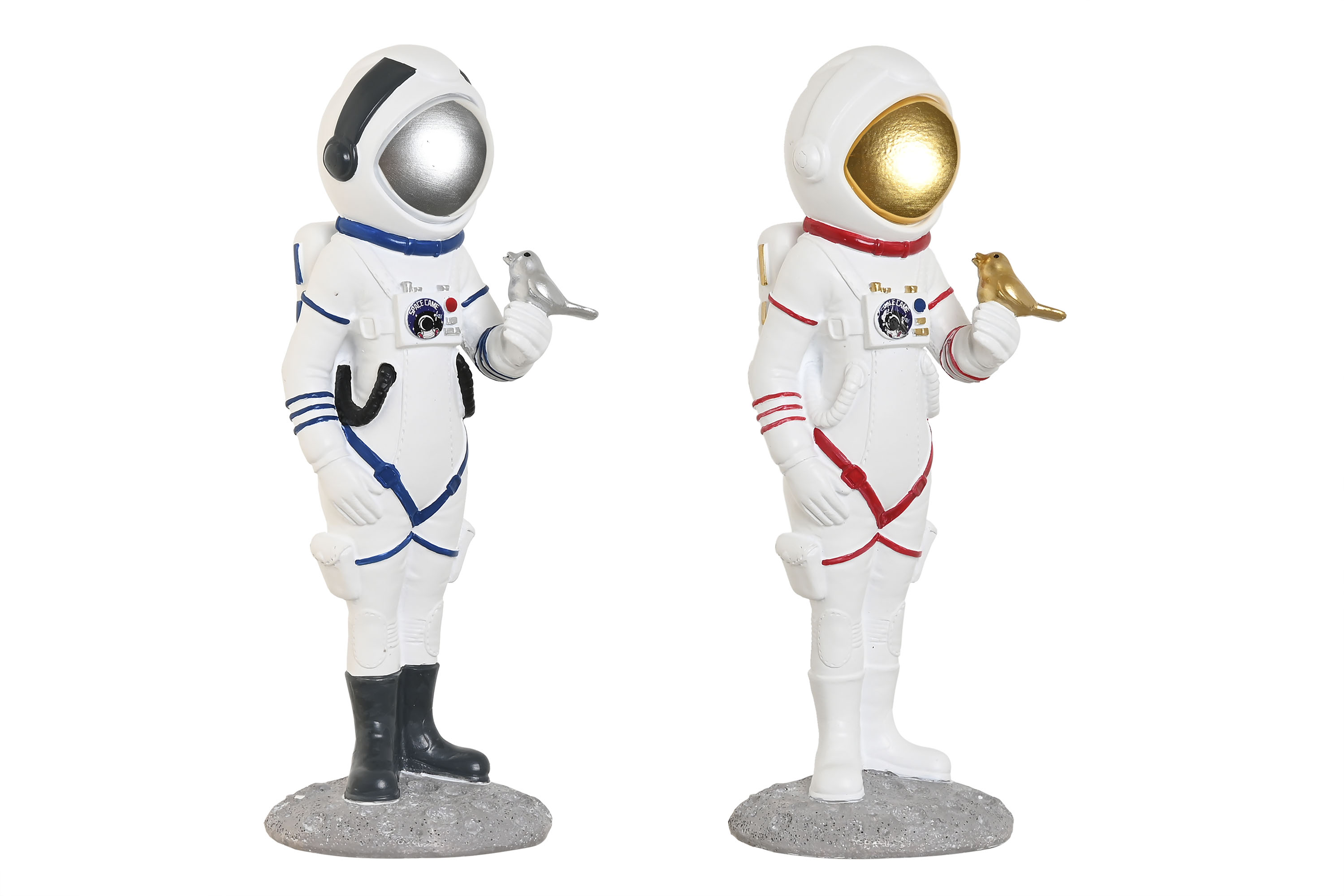 FIGURA RESINA 10X11X29 ASTRONAUTA 2 SURT.