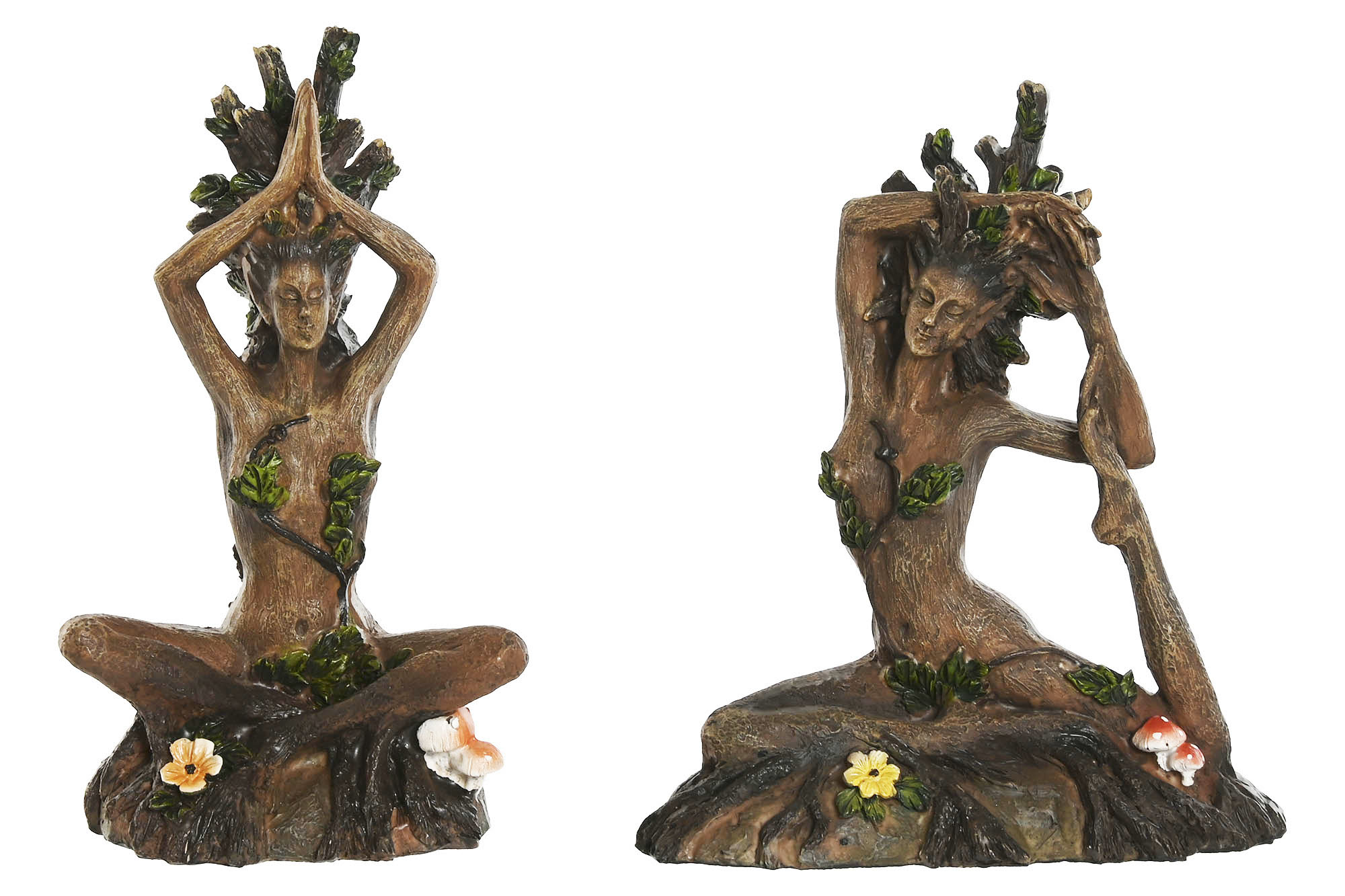 FIGURA RESINA 13X6X16 MADRE NATURALEZA 2 SURT.