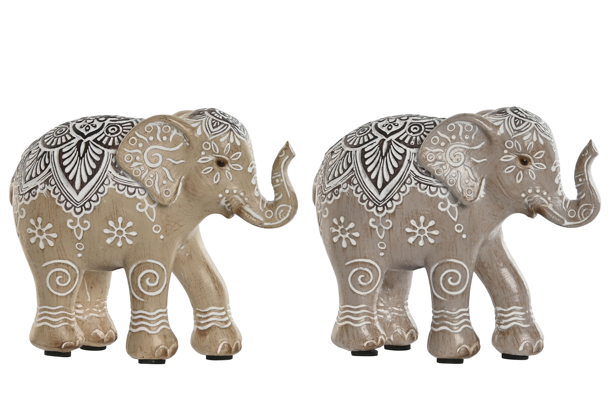 FIGURA RESINA 11X4X9 ELEFANTE 2 SURT.