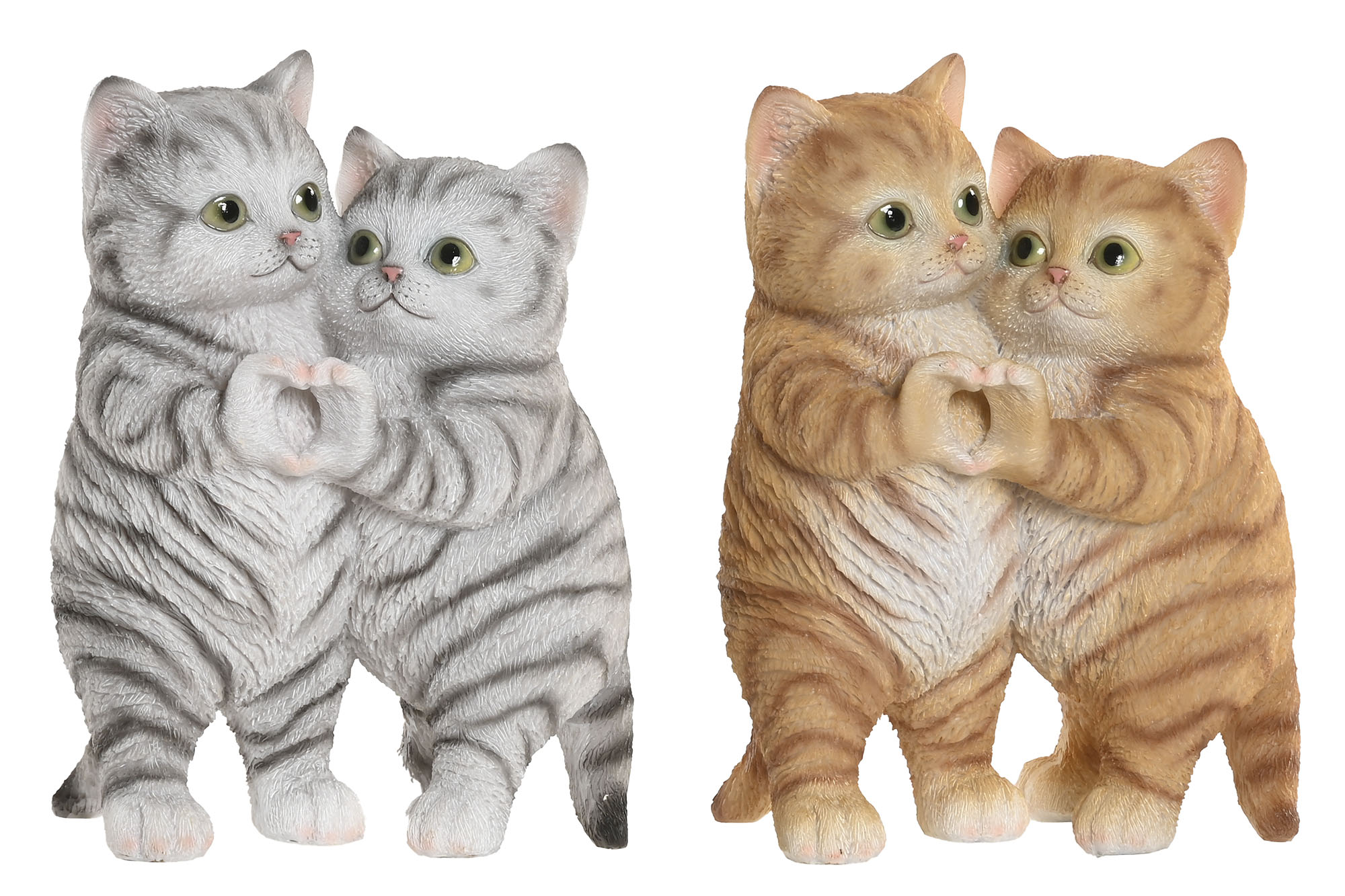 FIGURA RESINA 13,5X9X18 GATOS 2 SURT.
