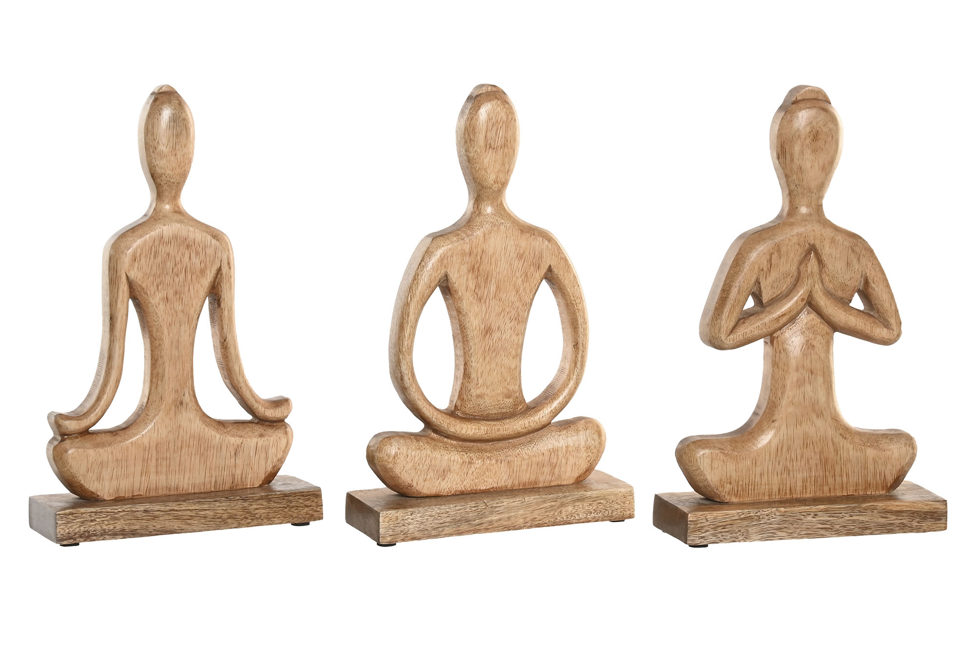 FIGURA MANGO 17,7X6X28,5 YOGA NATURAL 3 SURT.