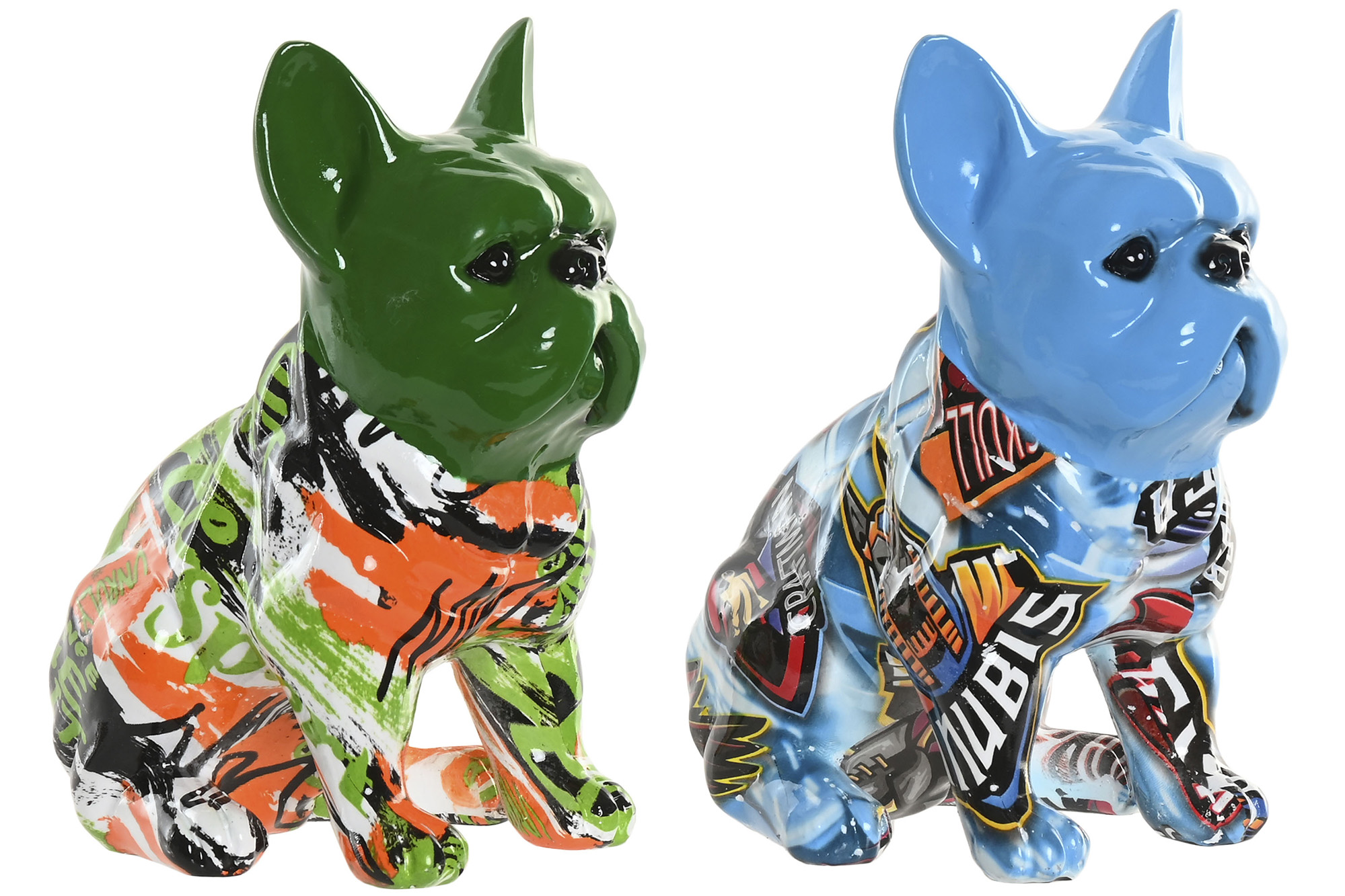 FIGURA RESINA 9,5X13X16 BULLDOG 2 SURT.