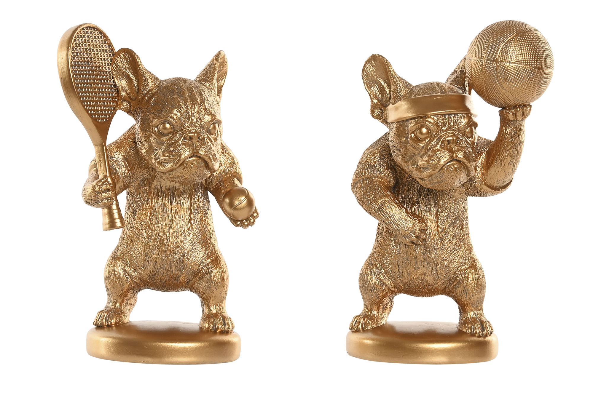 FIGURA RESINA 16,5X13X27 BULLDOG 2 SURT.