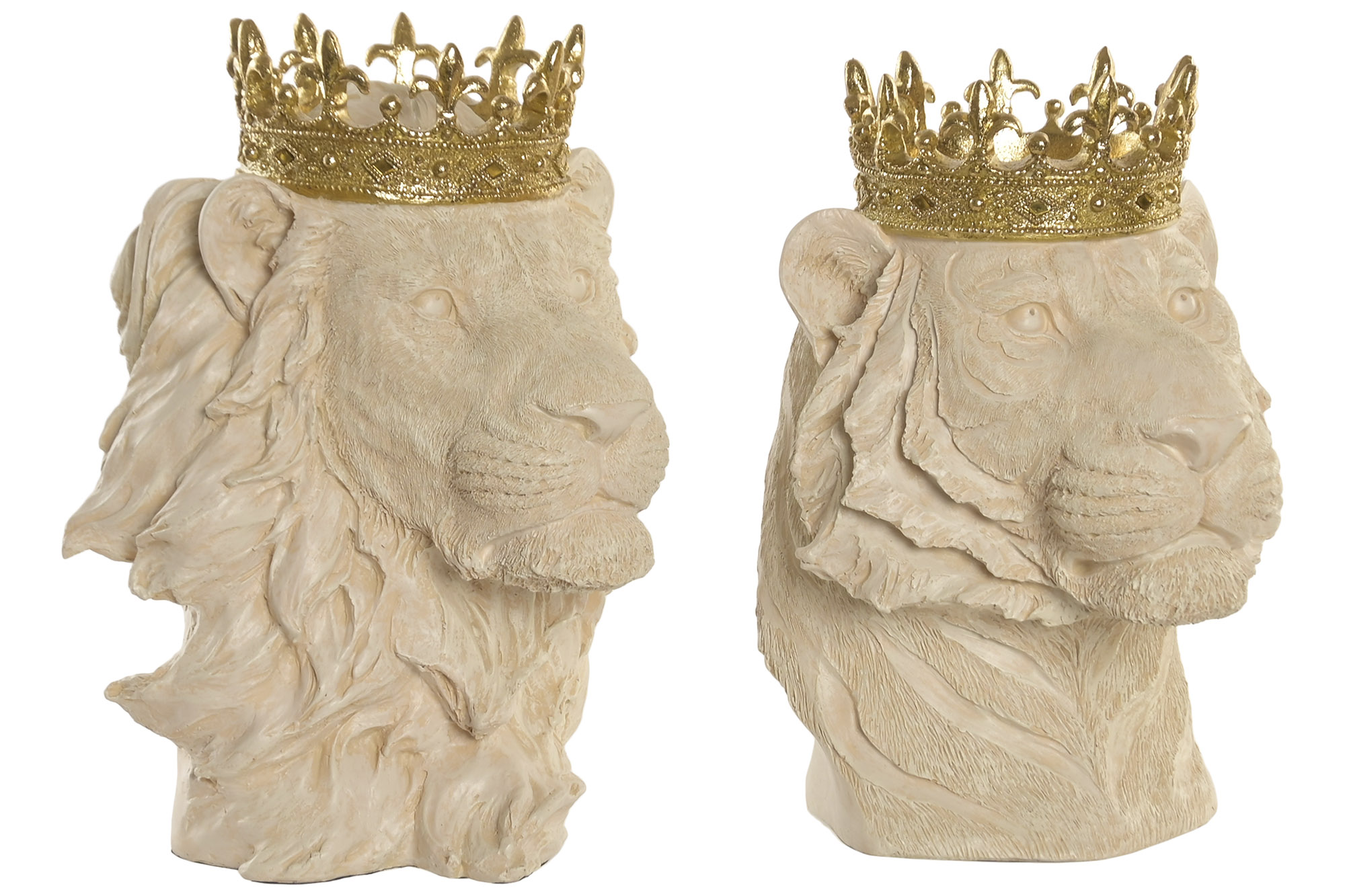 FIGURA RESINA 28X23X35 LEON 2 SURT.