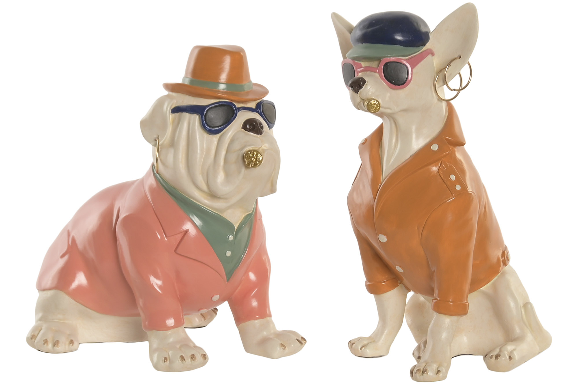 FIGURA VINILO 13,5X15X24,5 PERRO 2 SURT.