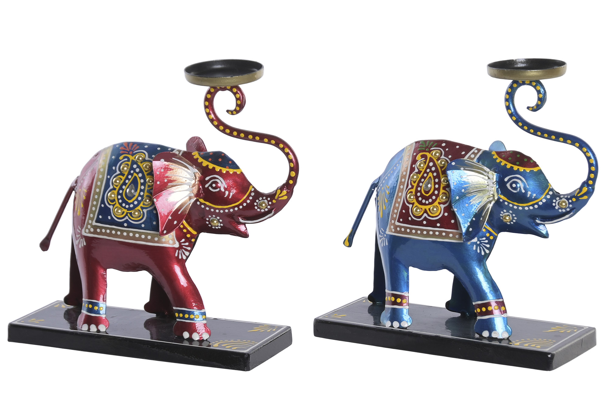 FIGURA HIERRO 17X6X17 ELEFANTE 2 SURT.