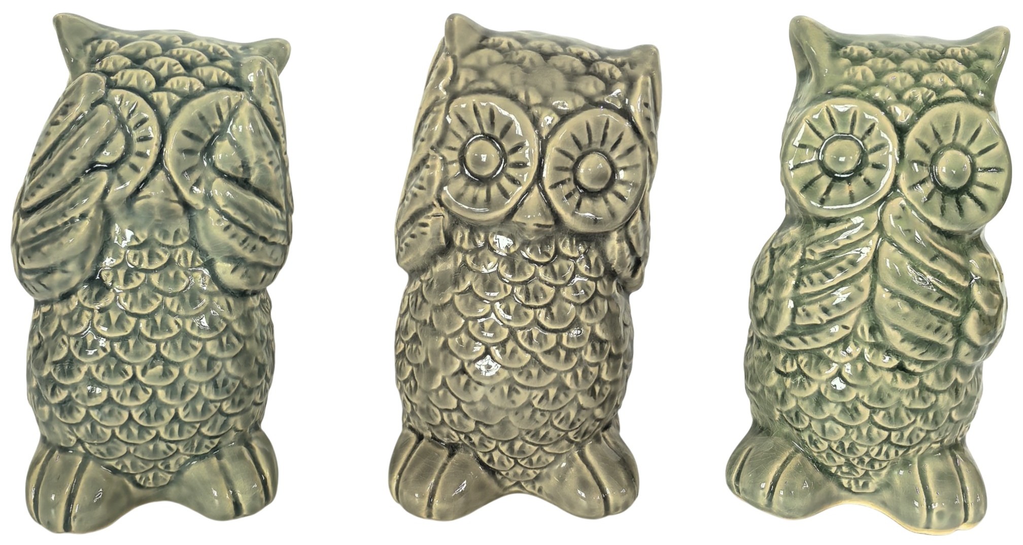 FIGURA GRES 10X11X17 BUHO 3 SURT.