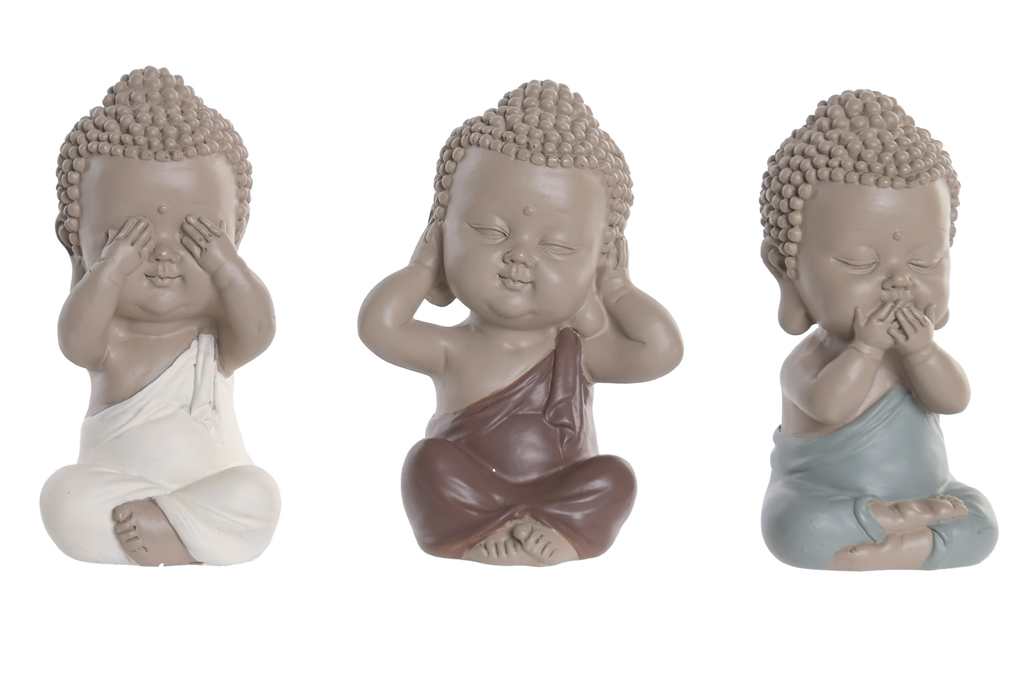 FIGURA RESINA 5,5X5X10,5 BUDA 3 SURT.