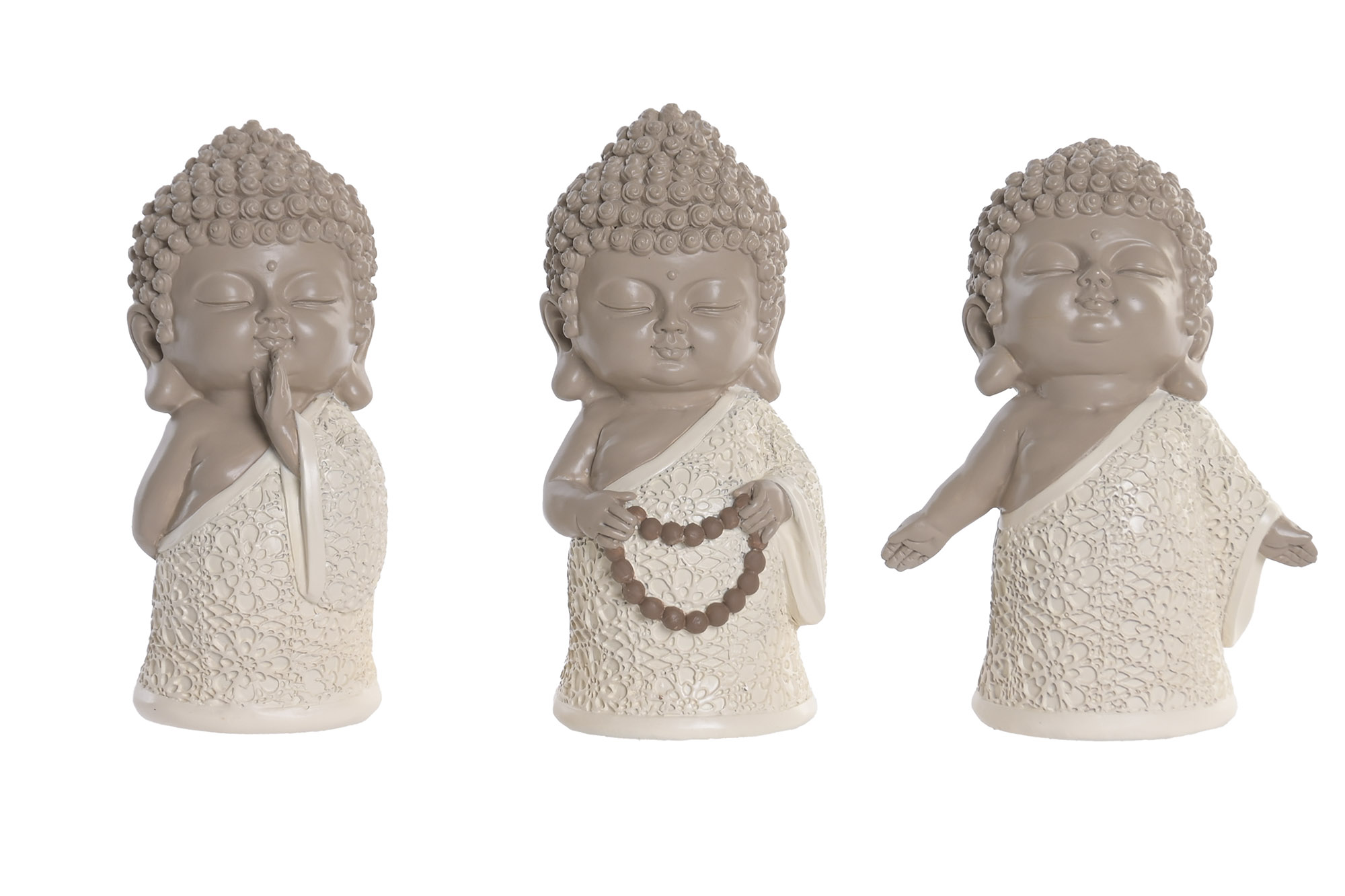 FIGURA RESINA 8X9X15 BUDA 3 SURT.