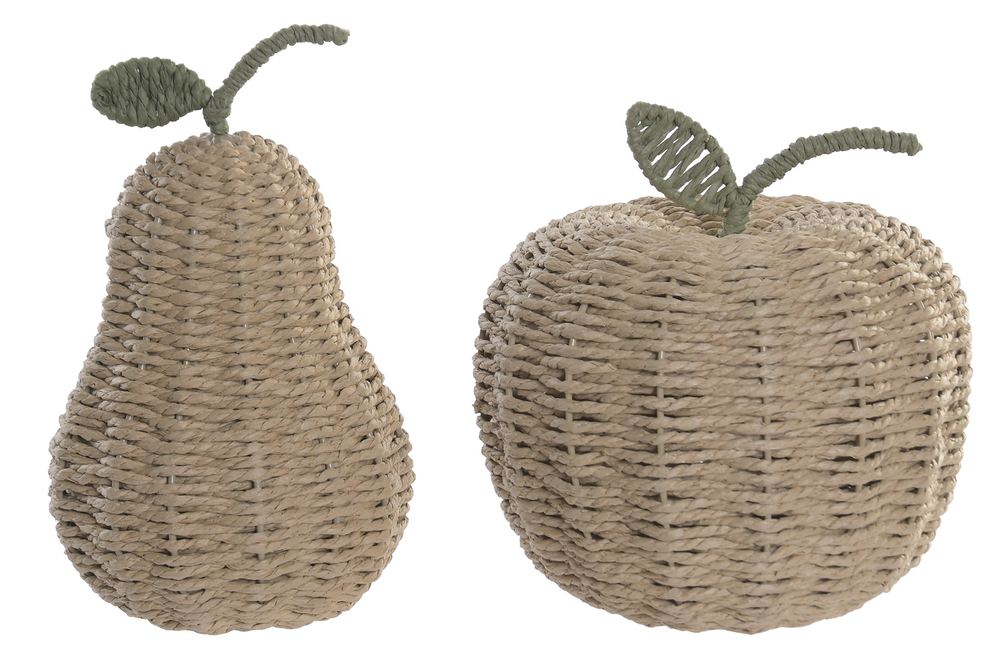FIGURA FIBRA 22X22X22 MANZANA PERA 2 SURT.
