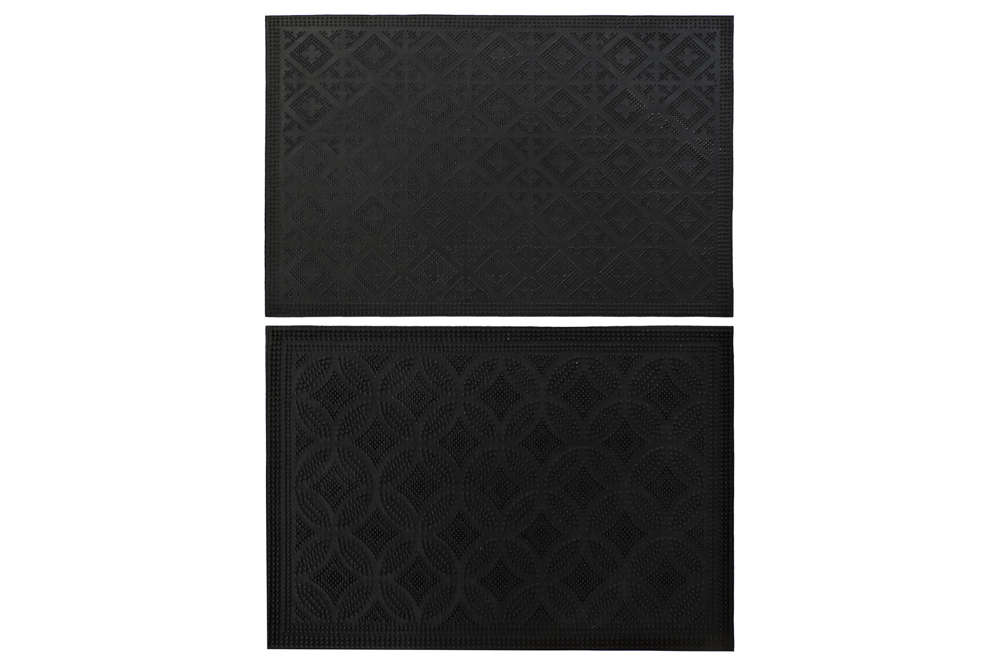 FELPUDO GOMA 60X40X0,3 GEOMETRICO 2 SURT.