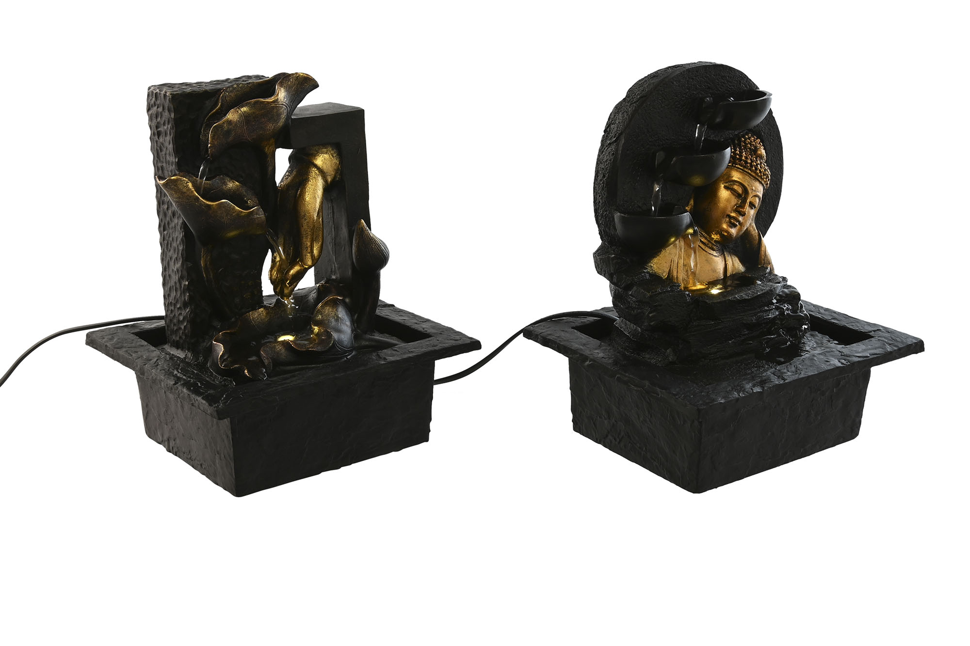 FUENTE RESINA 21X19X27 BUDA 2 SURT.
