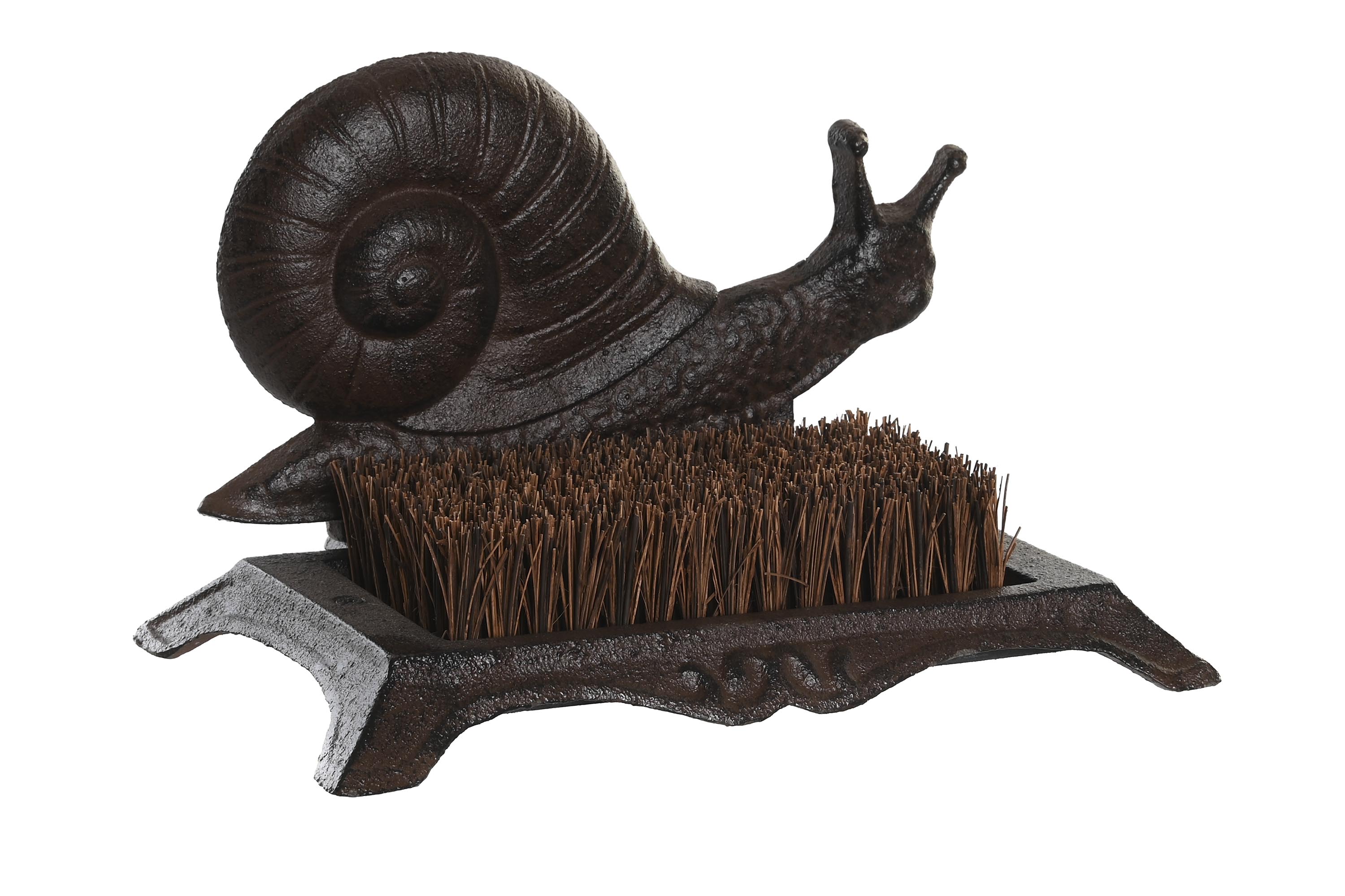 FELPUDO HIERRO COLADO 25X15,5X15,8 MARRON OSCURO
