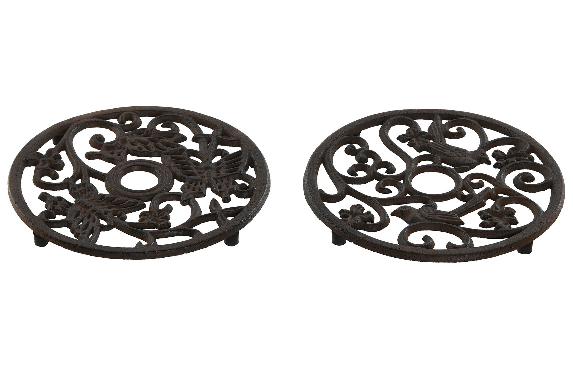 SALVAMANTEL HIERRO COLADO 19,5X19,5X1,5 2 SURT.