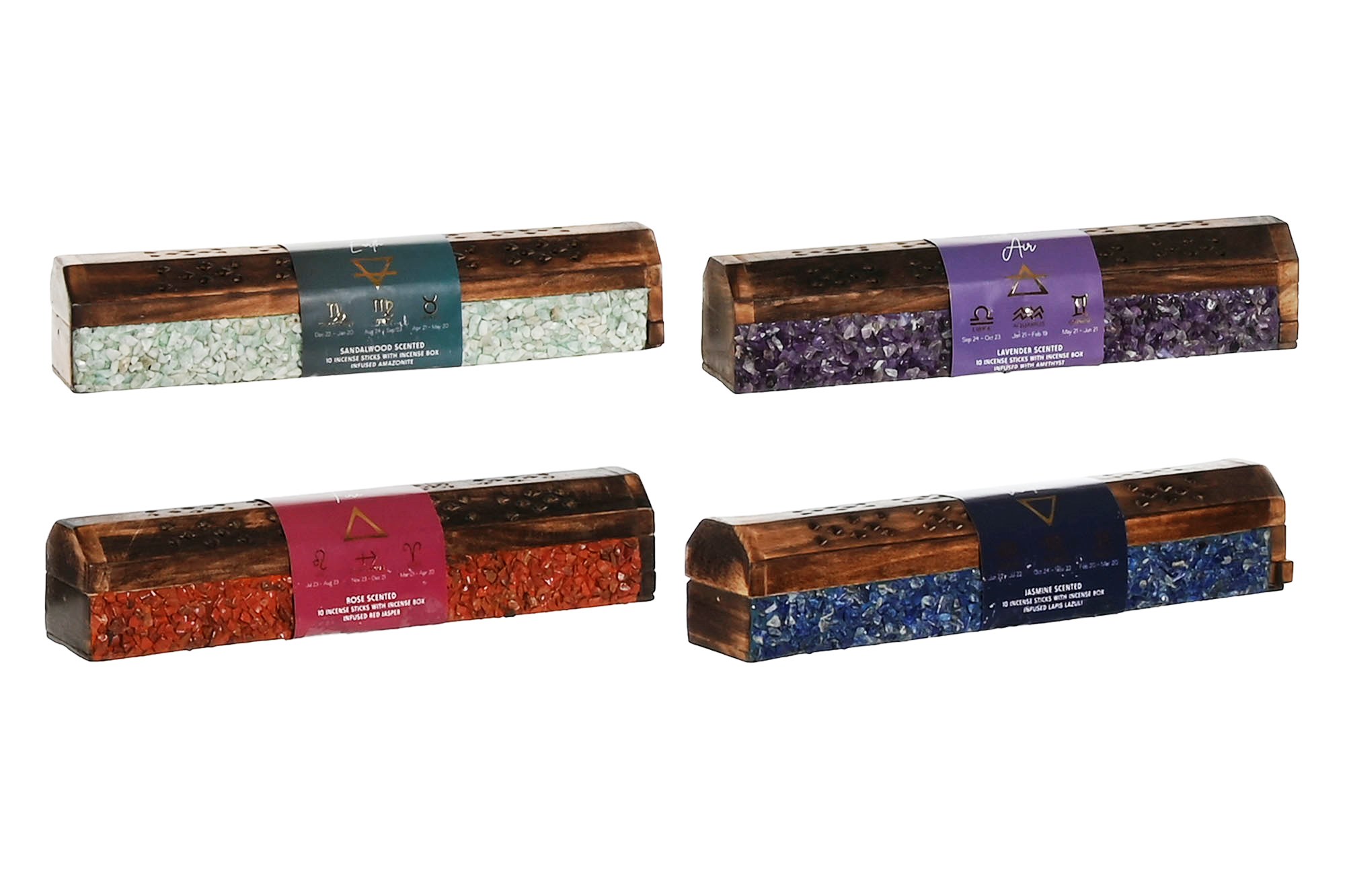 INCIENSO VARILLA SET 10 MANGO 31X6X6,3 4 SURT.