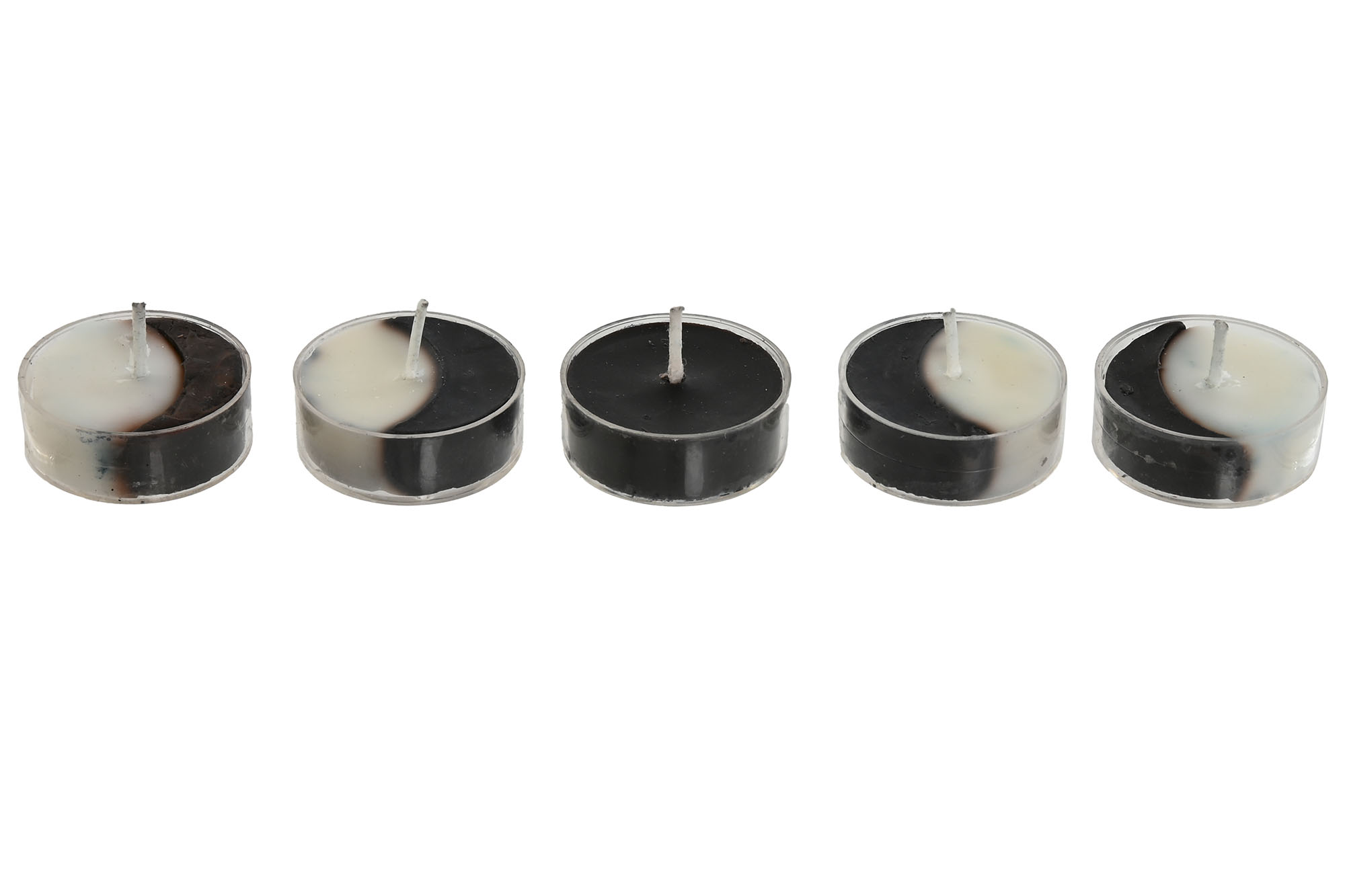 VELA SET 5 CERA PARAFINA 20X7X2 10GR. BLACK MAGIC