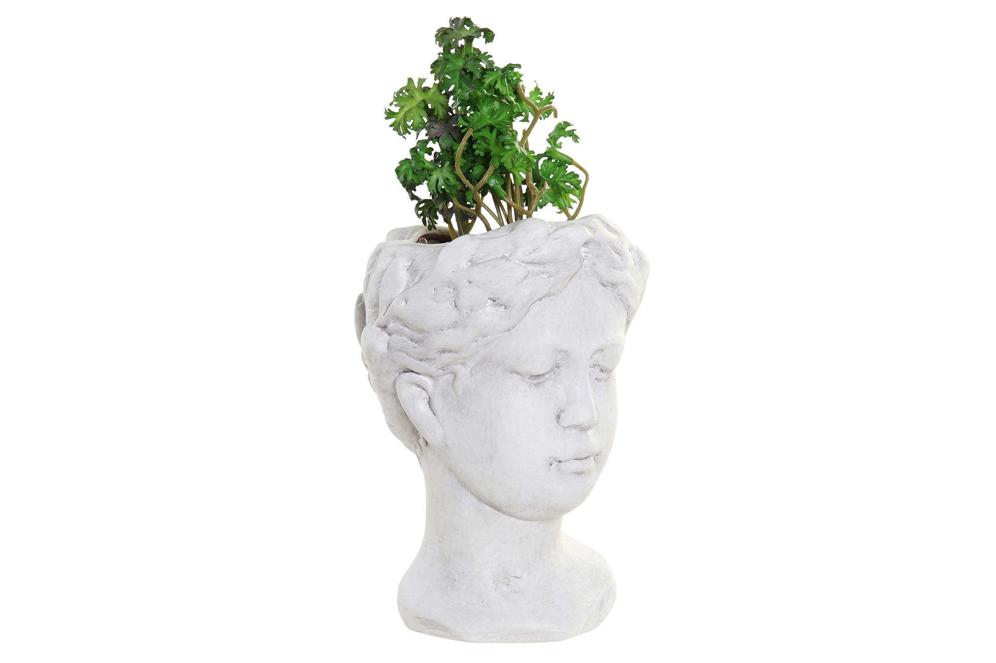 PLANTA TERRACOTA PVC 13,7X13,2X27,5 MUJER BLANCO