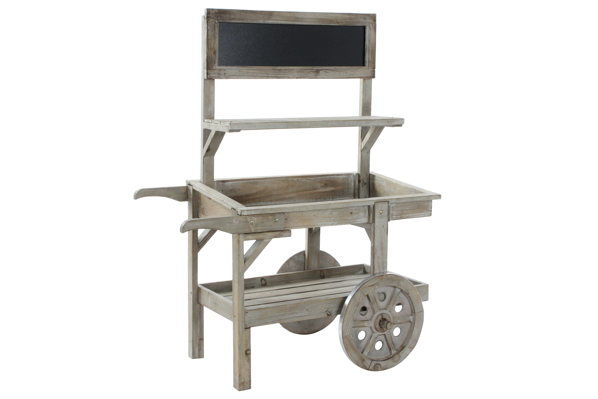 EXPOSITOR ABETO PIZARRA 87X41X109 CARRO